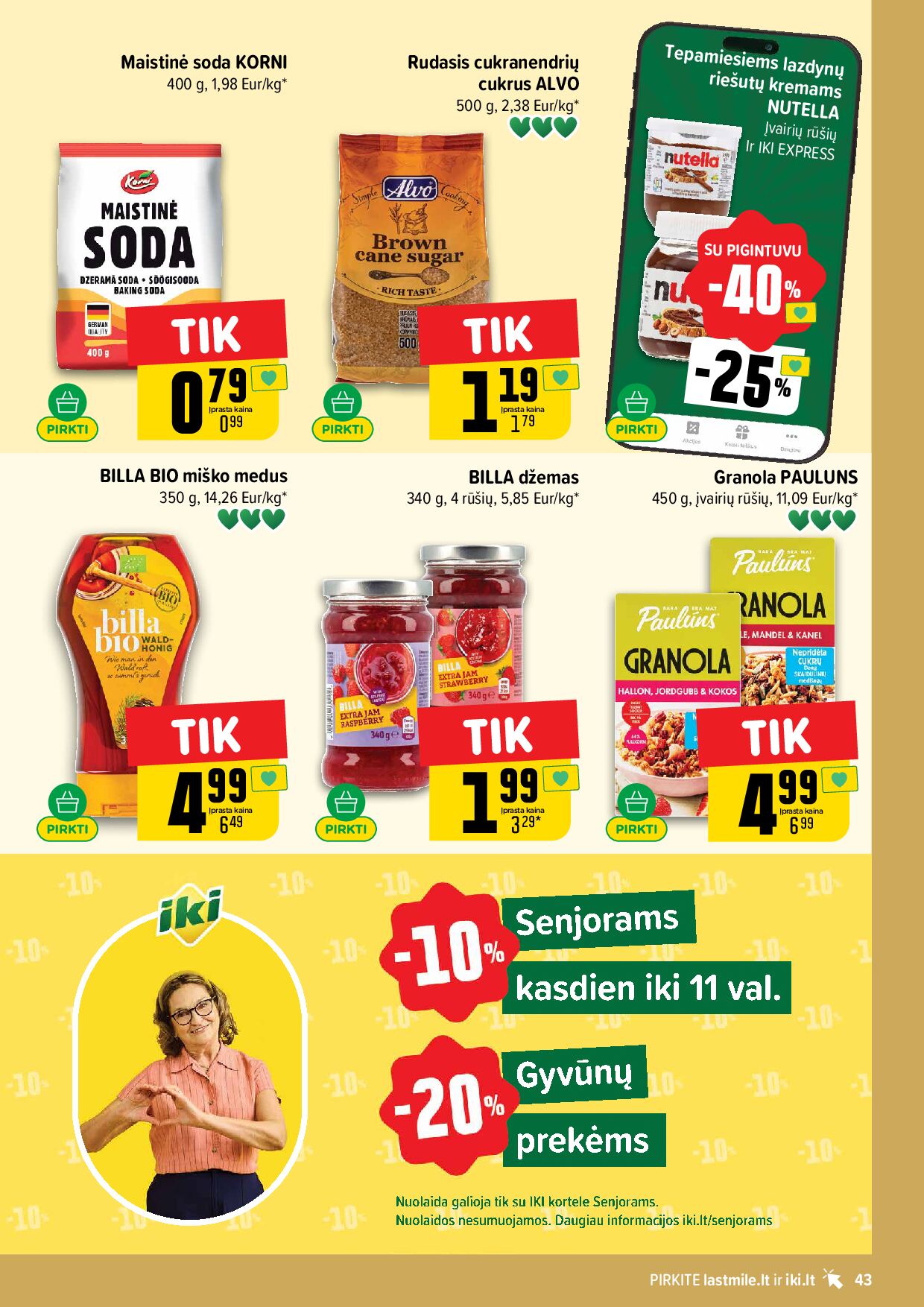 IKI Kainų leidinys Nr. 38 – 43 puslapis