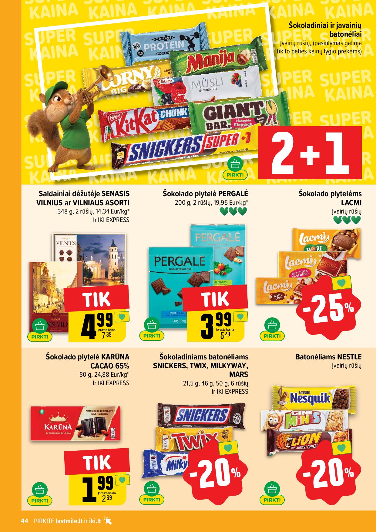 IKI Kainų leidinys Nr. 38 – 44 puslapis