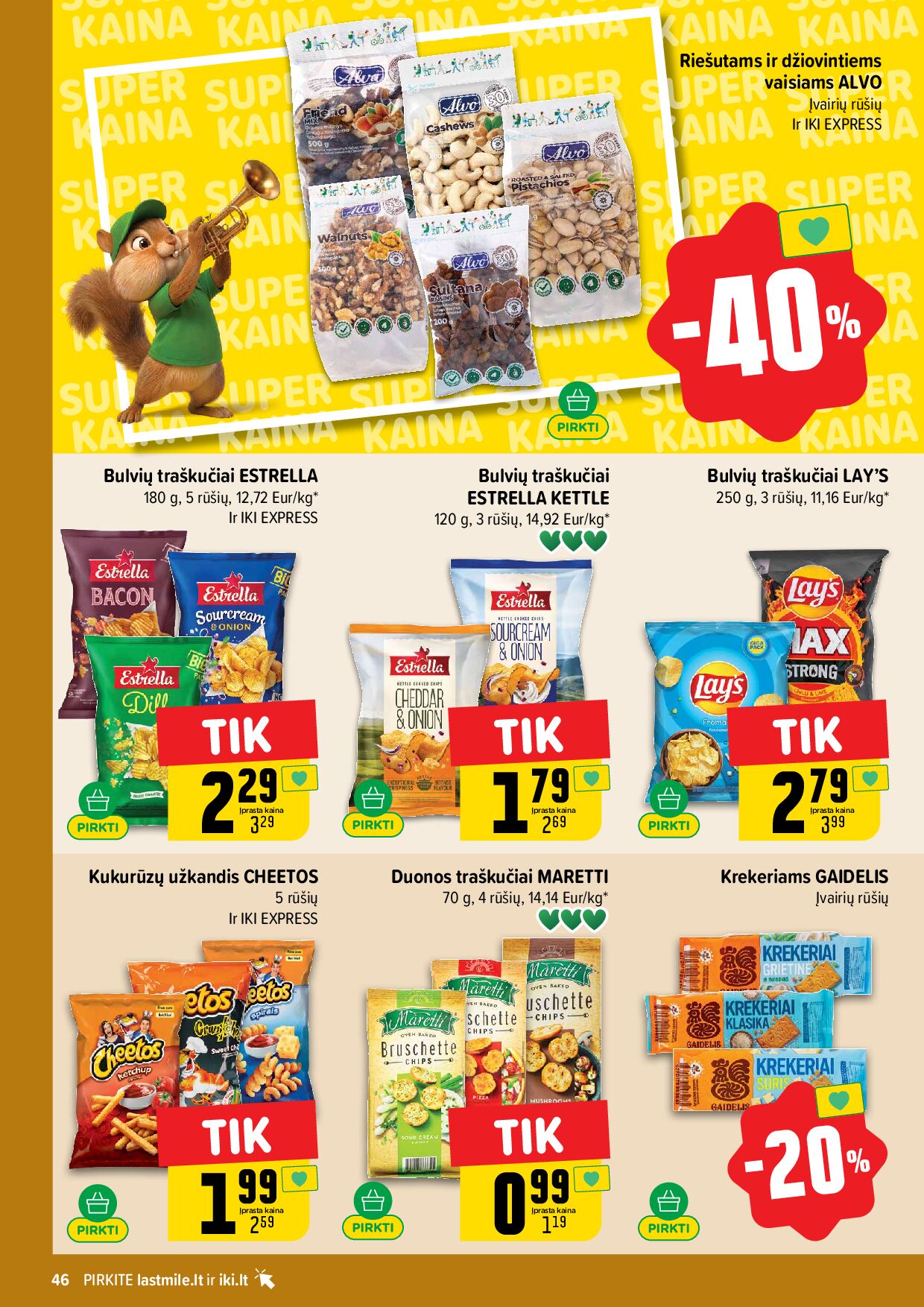 IKI Kainų leidinys Nr. 38 – 46 puslapis