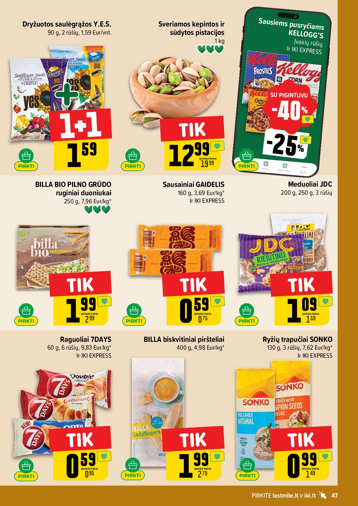 IKI Kainų leidinys Nr. 38 – 47 puslapis
