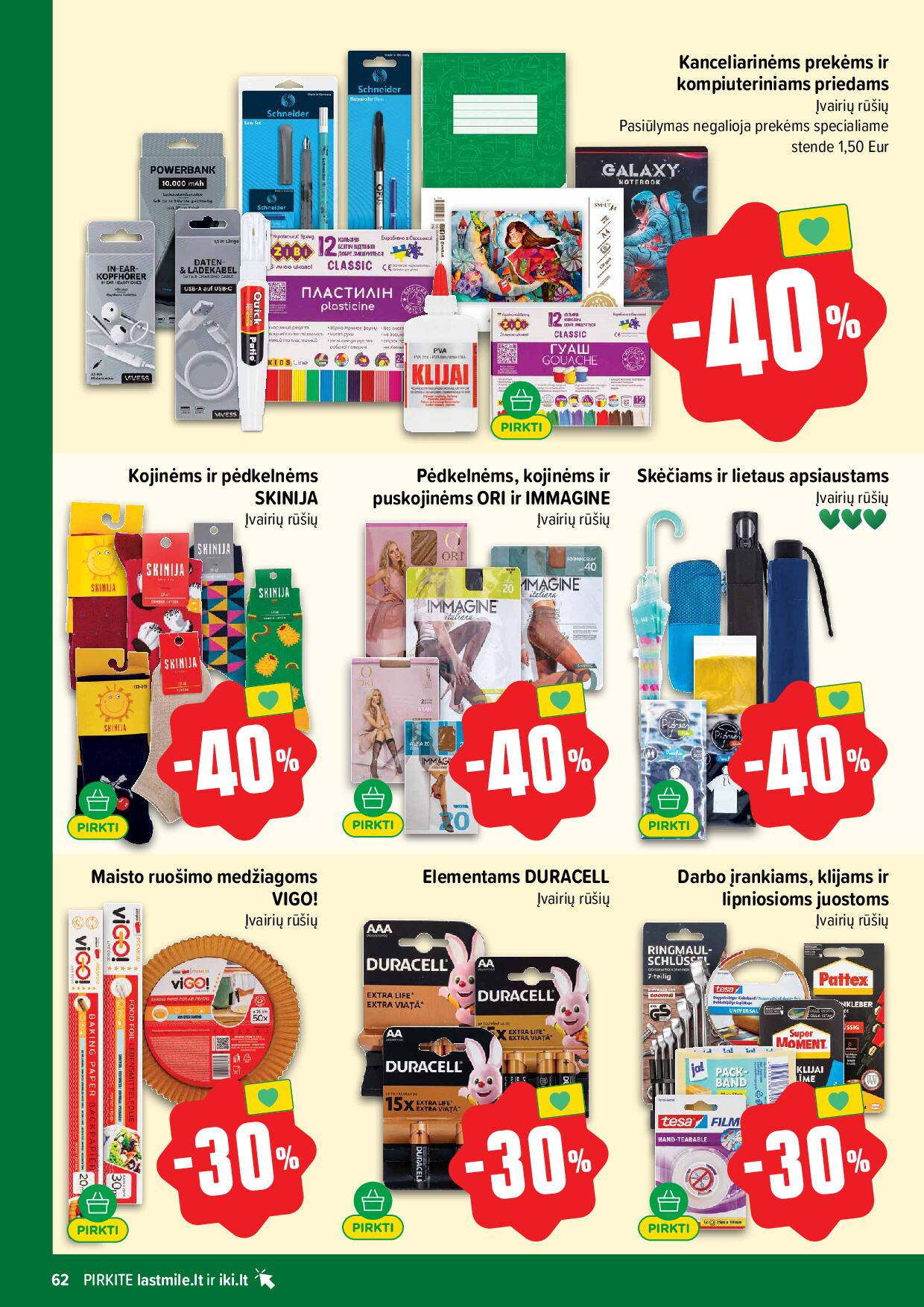 IKI Kainų leidinys Nr. 38 – 62 puslapis