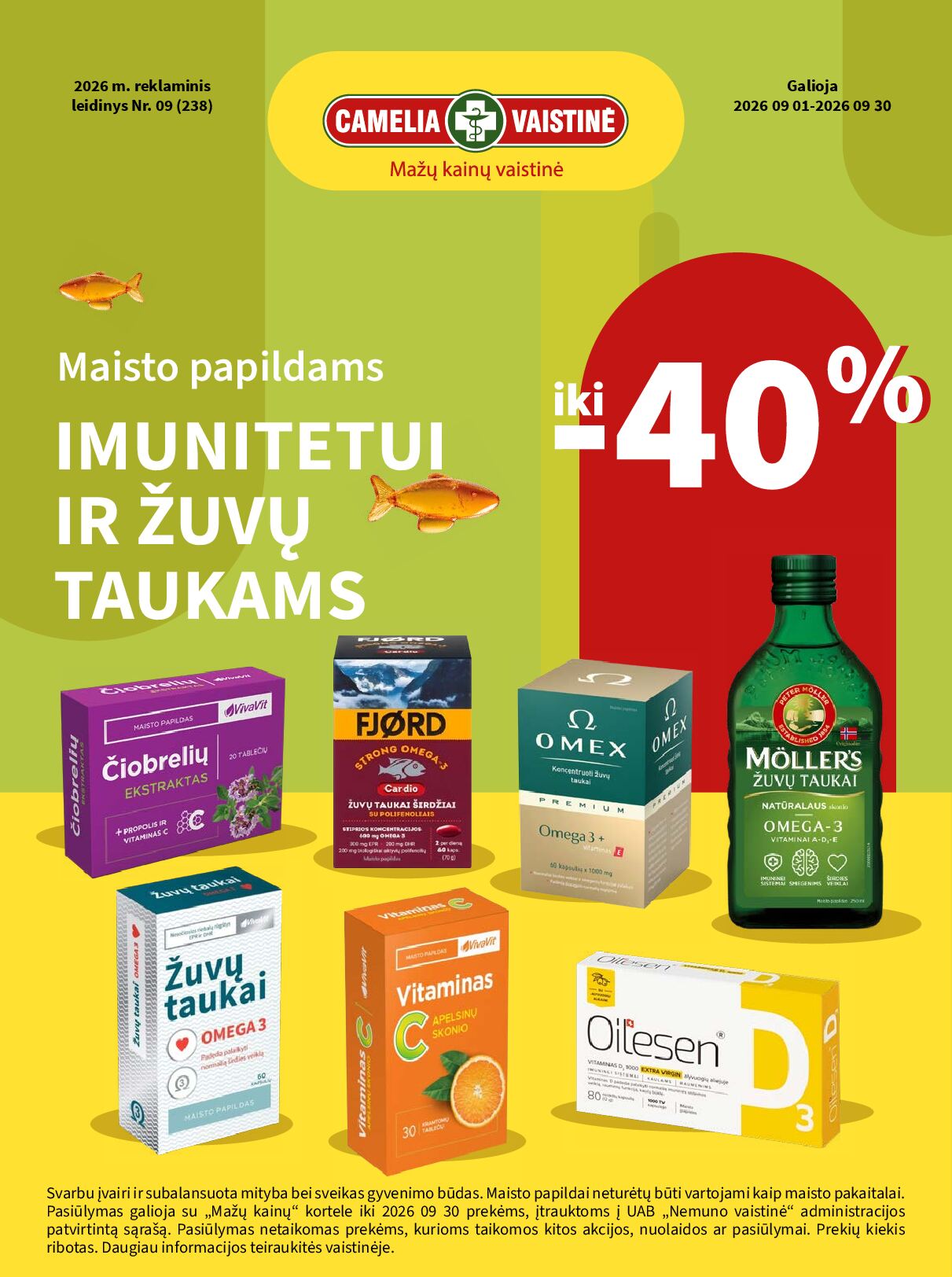 Camelia RUGSĖJO leidinys – 1 puslapis