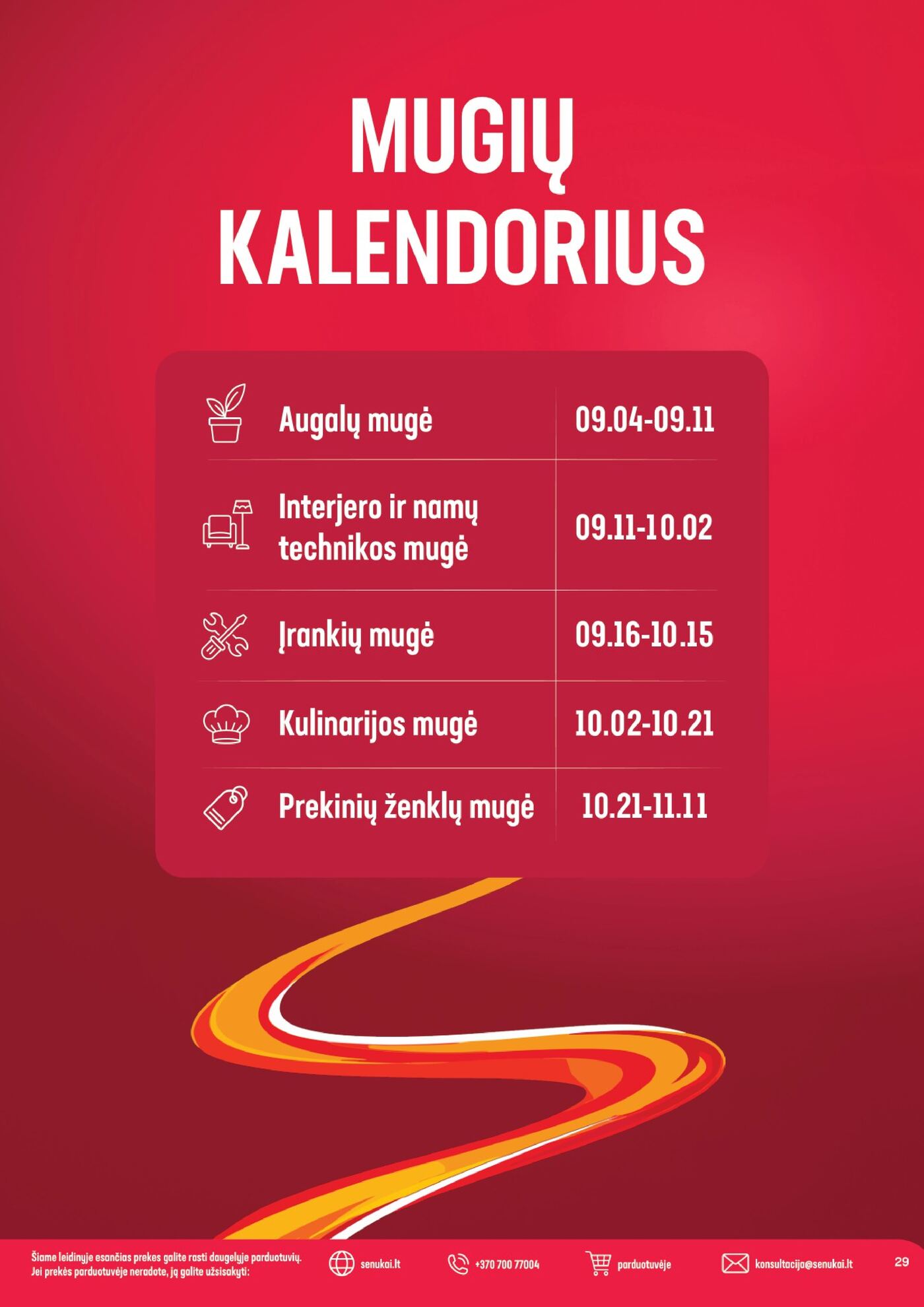 Naujas Senukai leidinys - Leidinys Nr. 30 – 29 puslapis