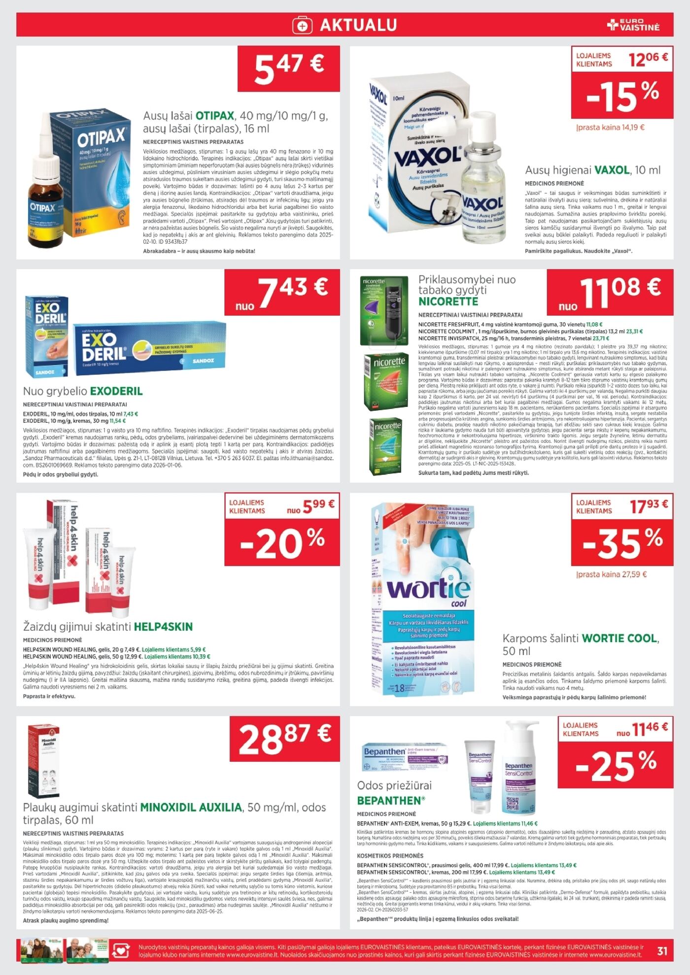 Eurovaistinės leidinys RUGSĖJIS – 31 puslapis