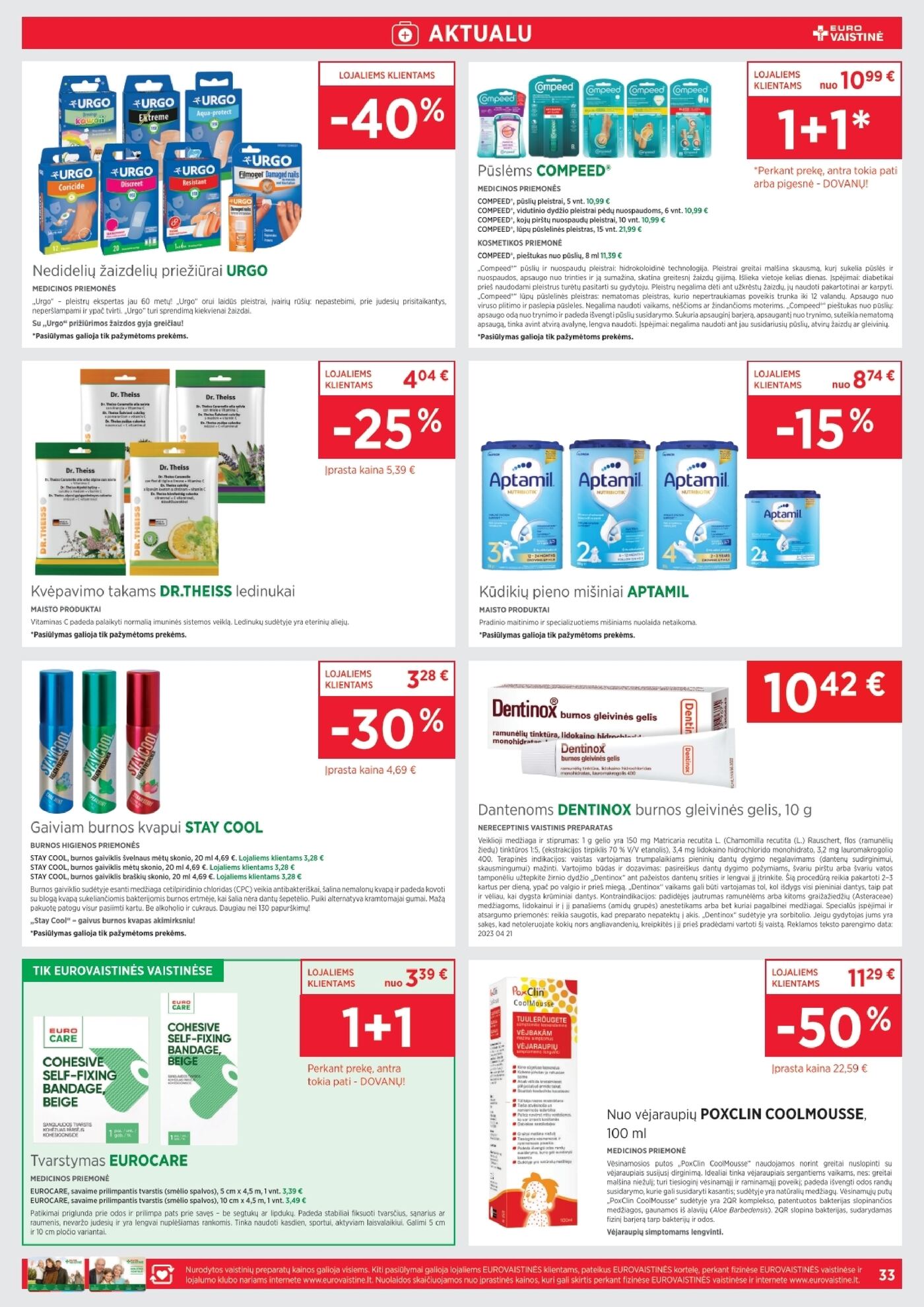Eurovaistinės leidinys RUGSĖJIS – 33 puslapis