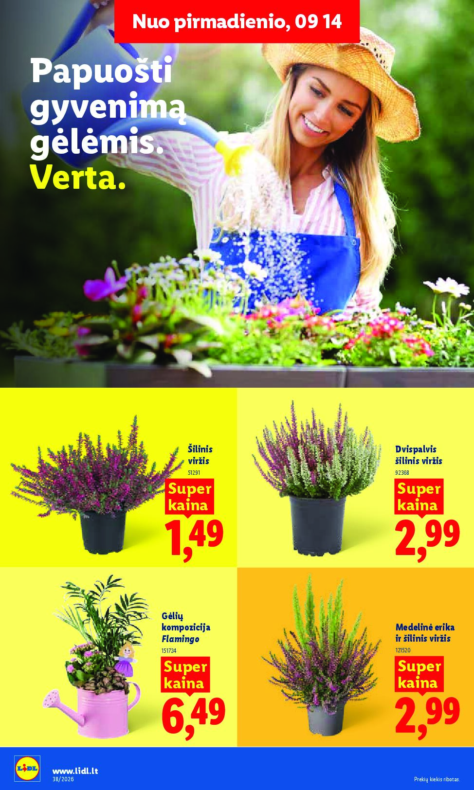 Naujas Lidl leidinys - MAISTO PREKIŲ PASIŪLYMAI Nr.38 – 20 puslapis