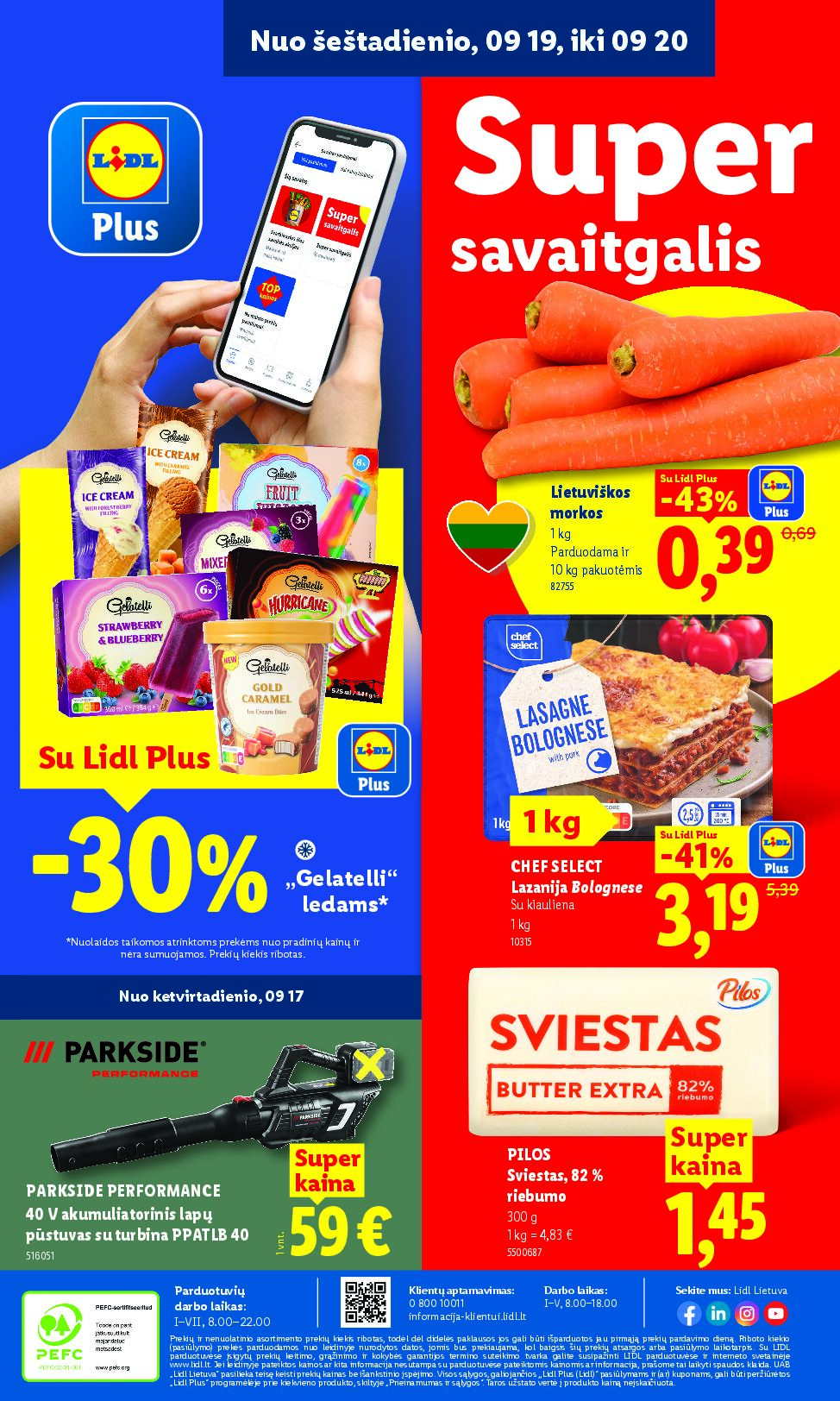 Naujas Lidl leidinys - MAISTO PREKIŲ PASIŪLYMAI Nr.38 – 38 puslapis