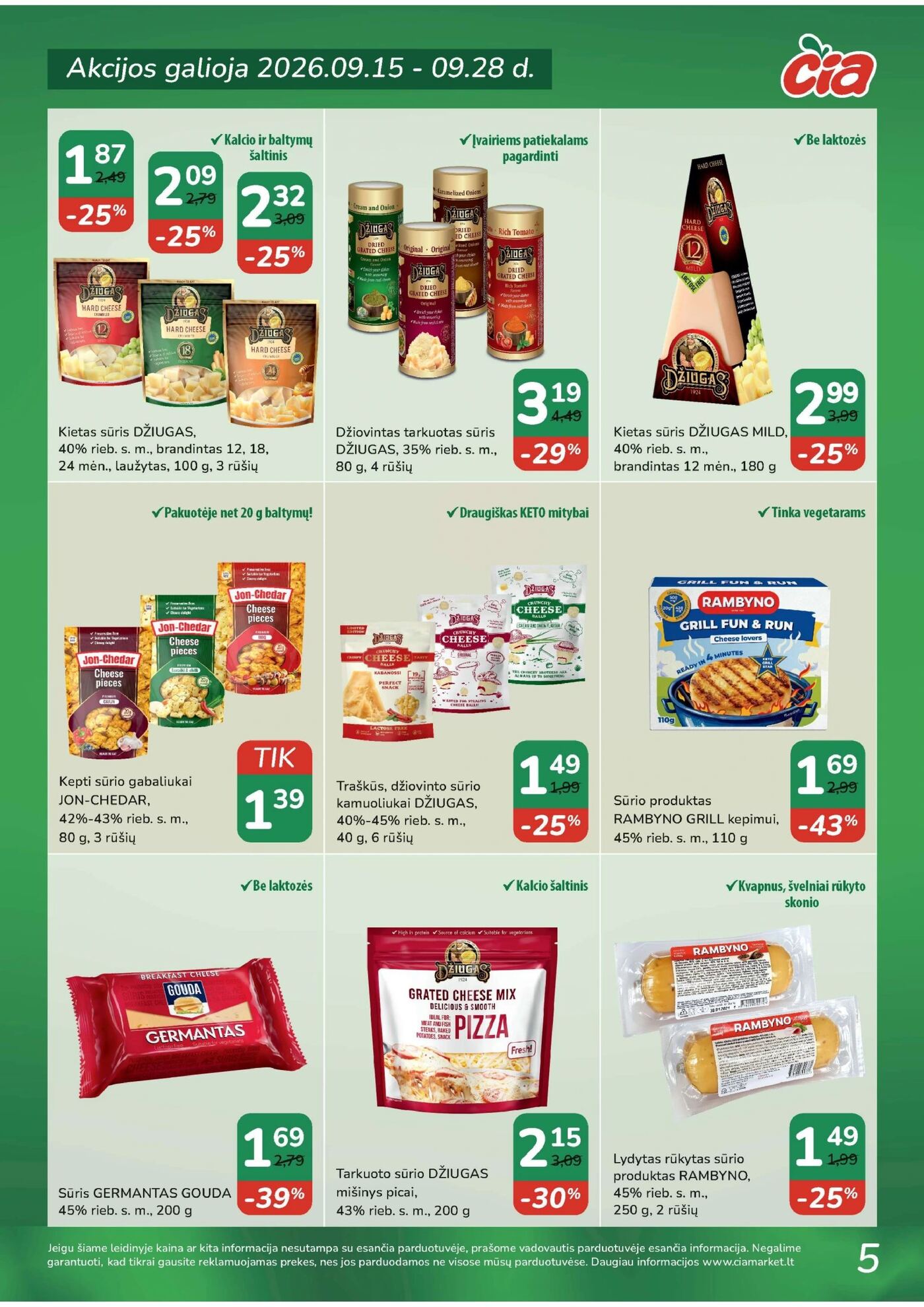 ČIA MARKET akcijų leidinys Nr. 19 (94) – 4 puslapis