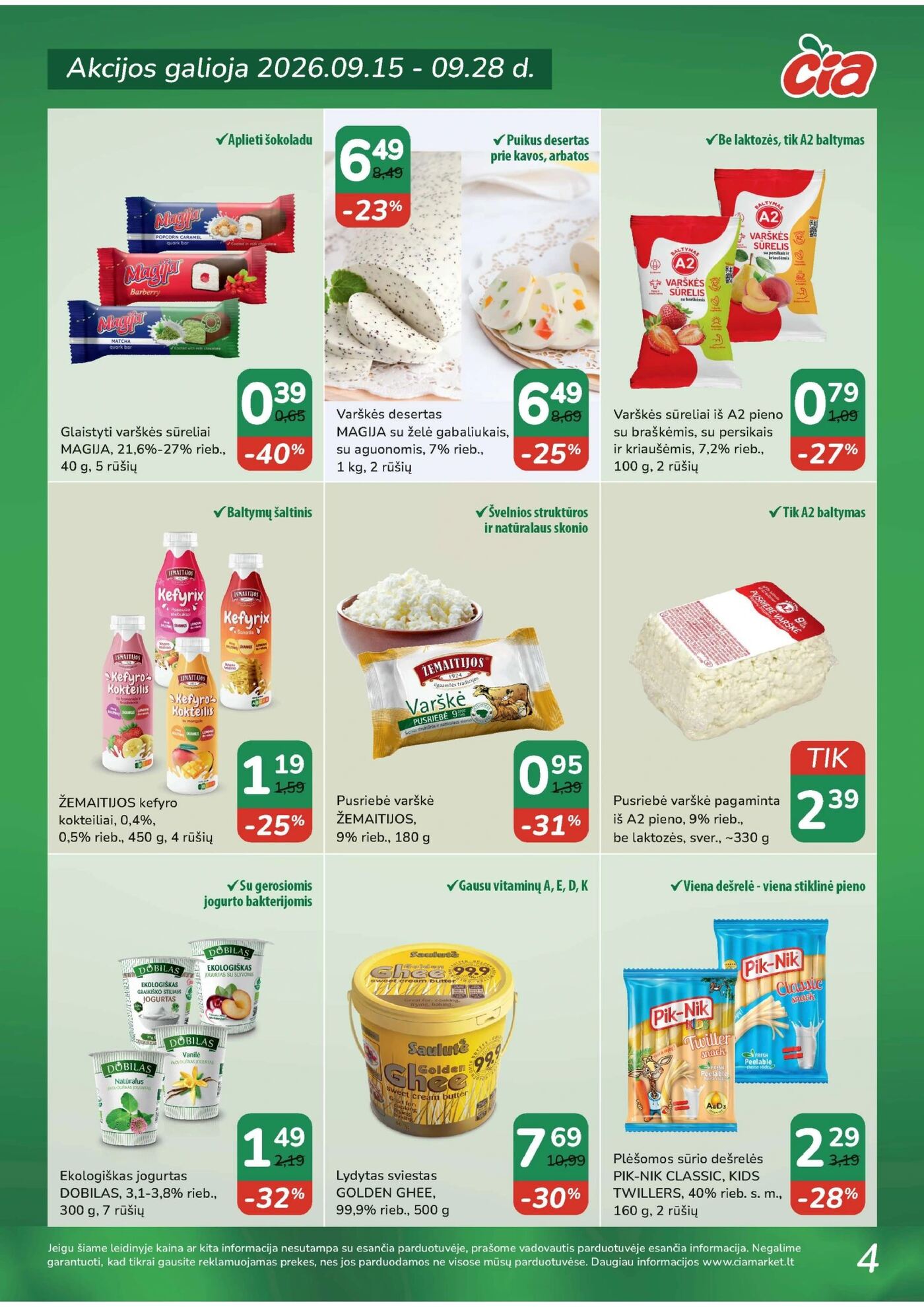 ČIA MARKET akcijų leidinys Nr. 19 (94) – 5 puslapis