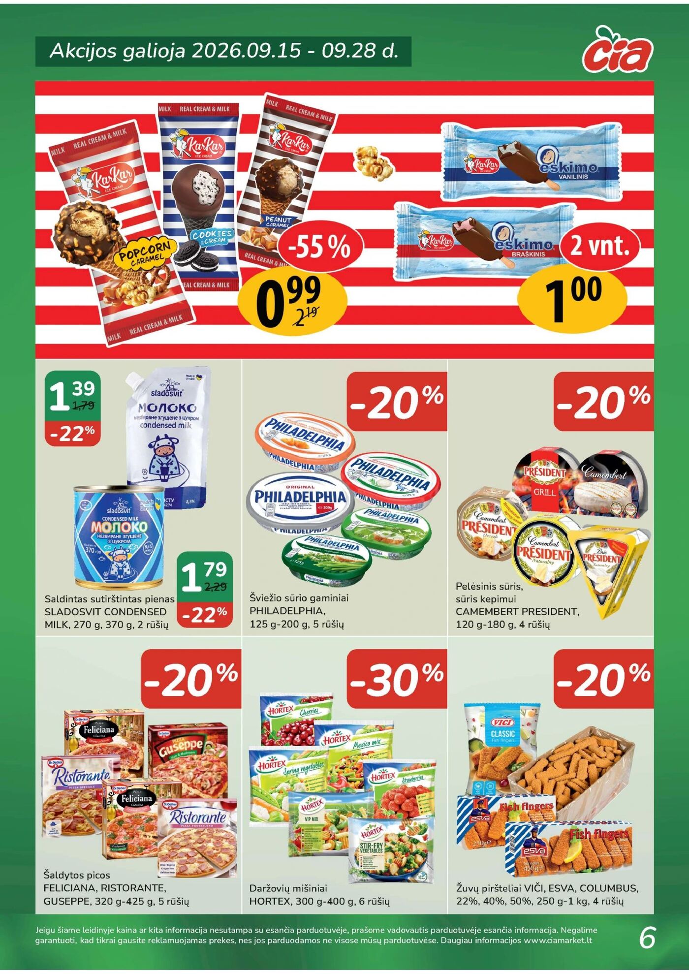 ČIA MARKET akcijų leidinys Nr. 19 (94) – 7 puslapis