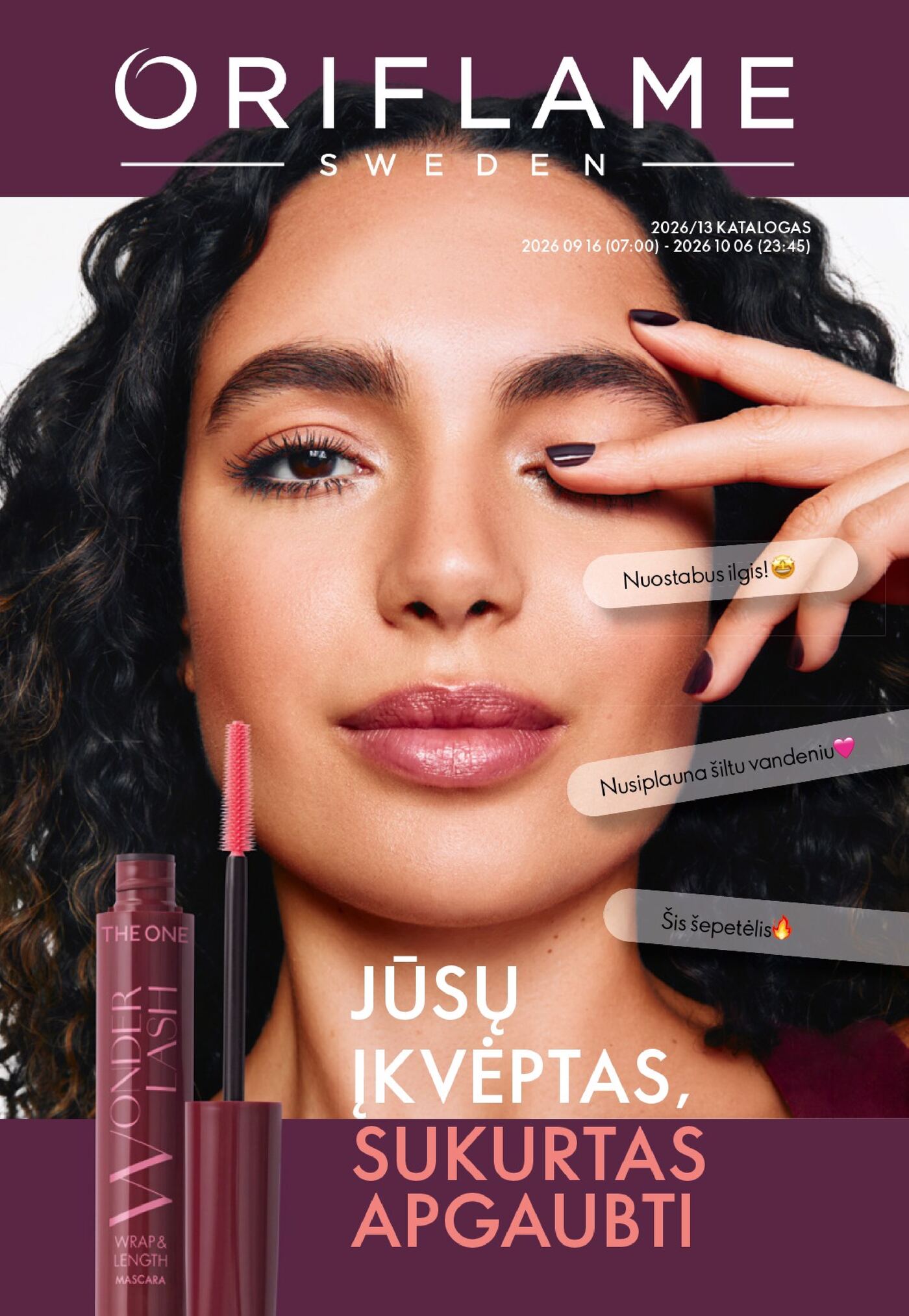 Oriflame Katalogas 13 – 1 puslapis