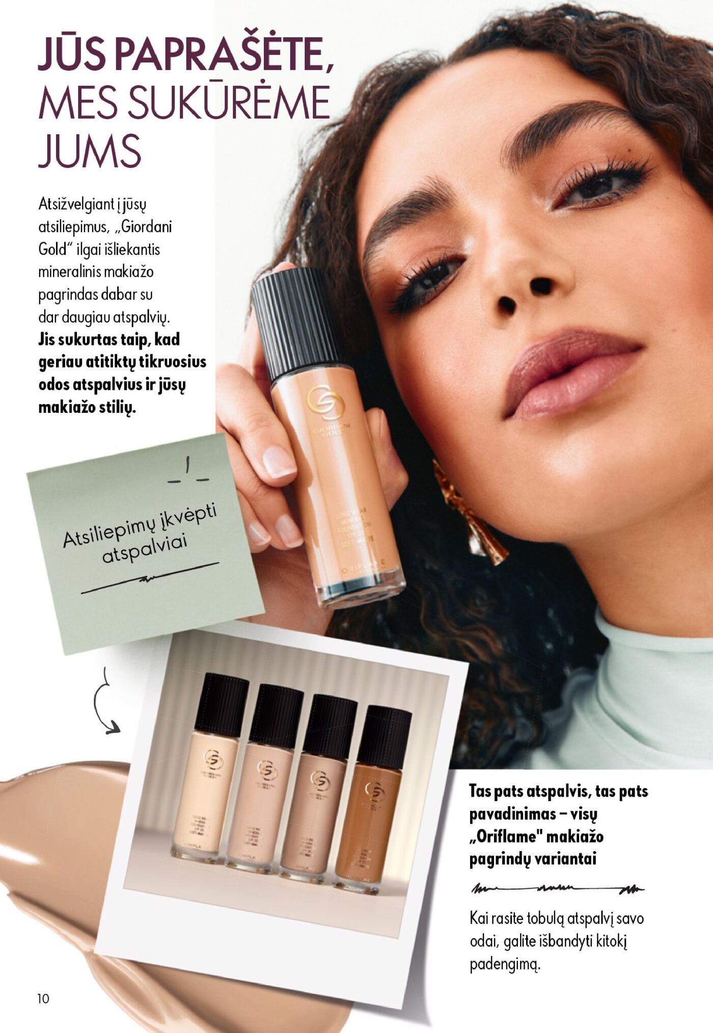 Oriflame Katalogas 13 – 10 puslapis