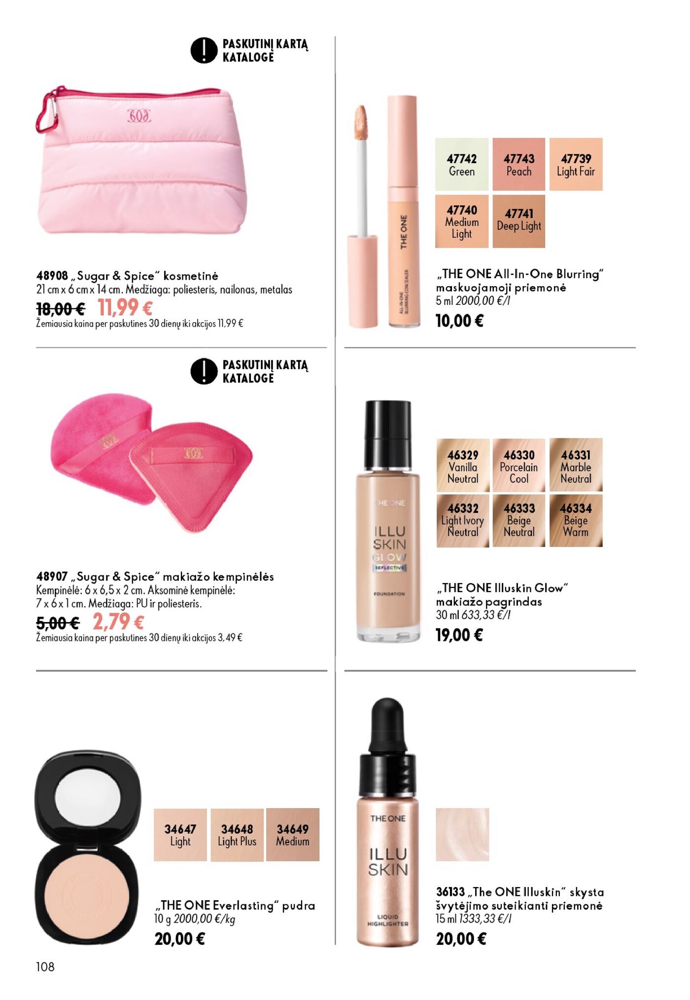 Oriflame Katalogas 13 – 108 puslapis