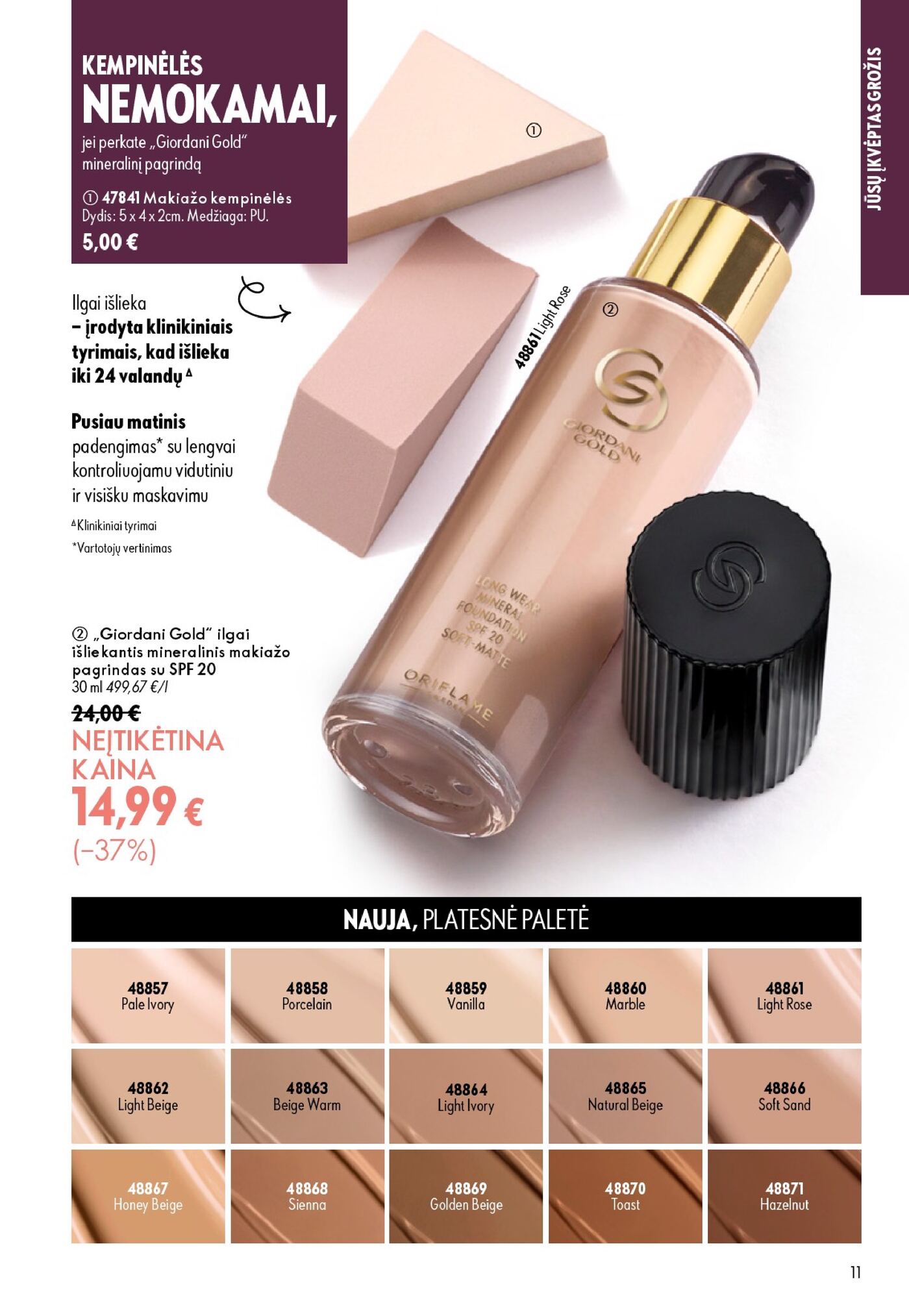 Oriflame Katalogas 13 – 11 puslapis