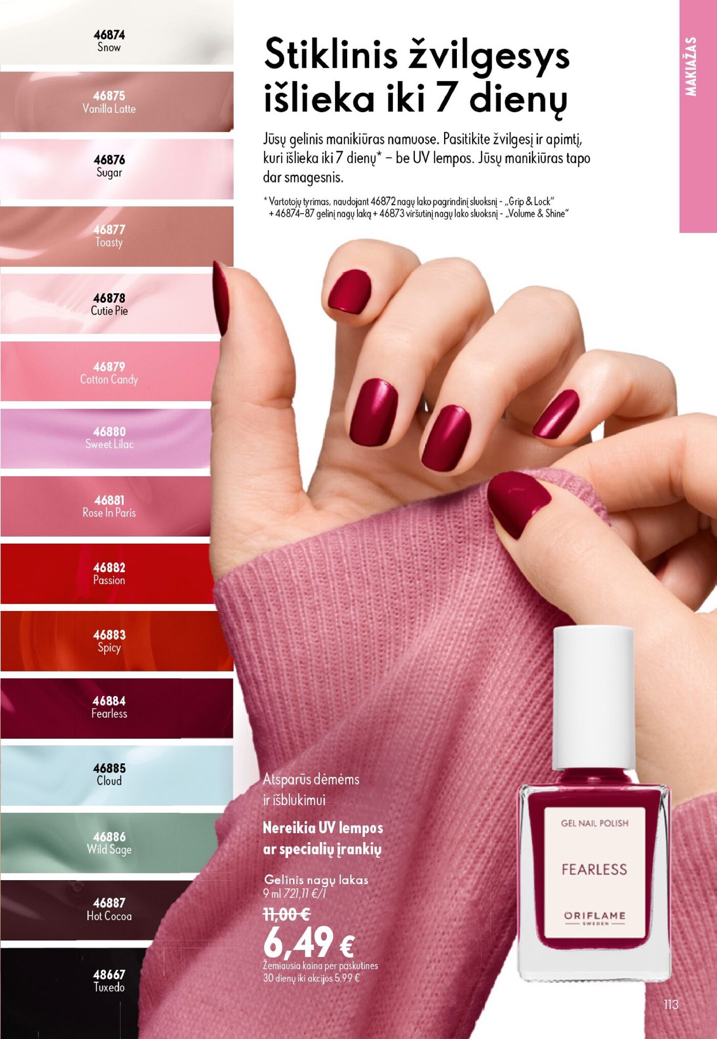 Oriflame Katalogas 13 – 113 puslapis