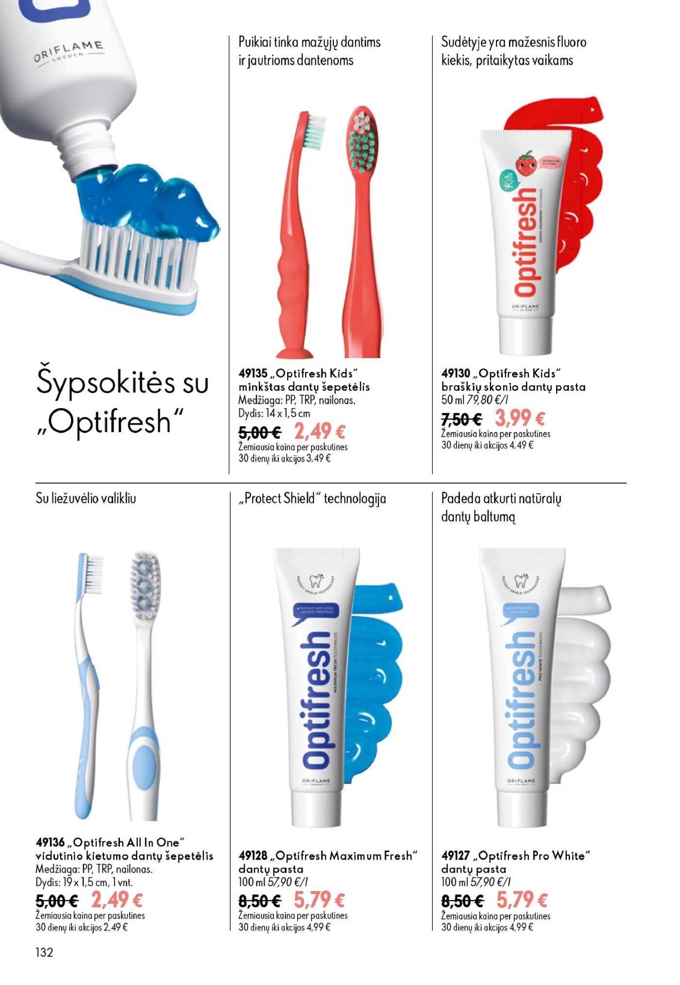 Oriflame Katalogas 13 – 132 puslapis