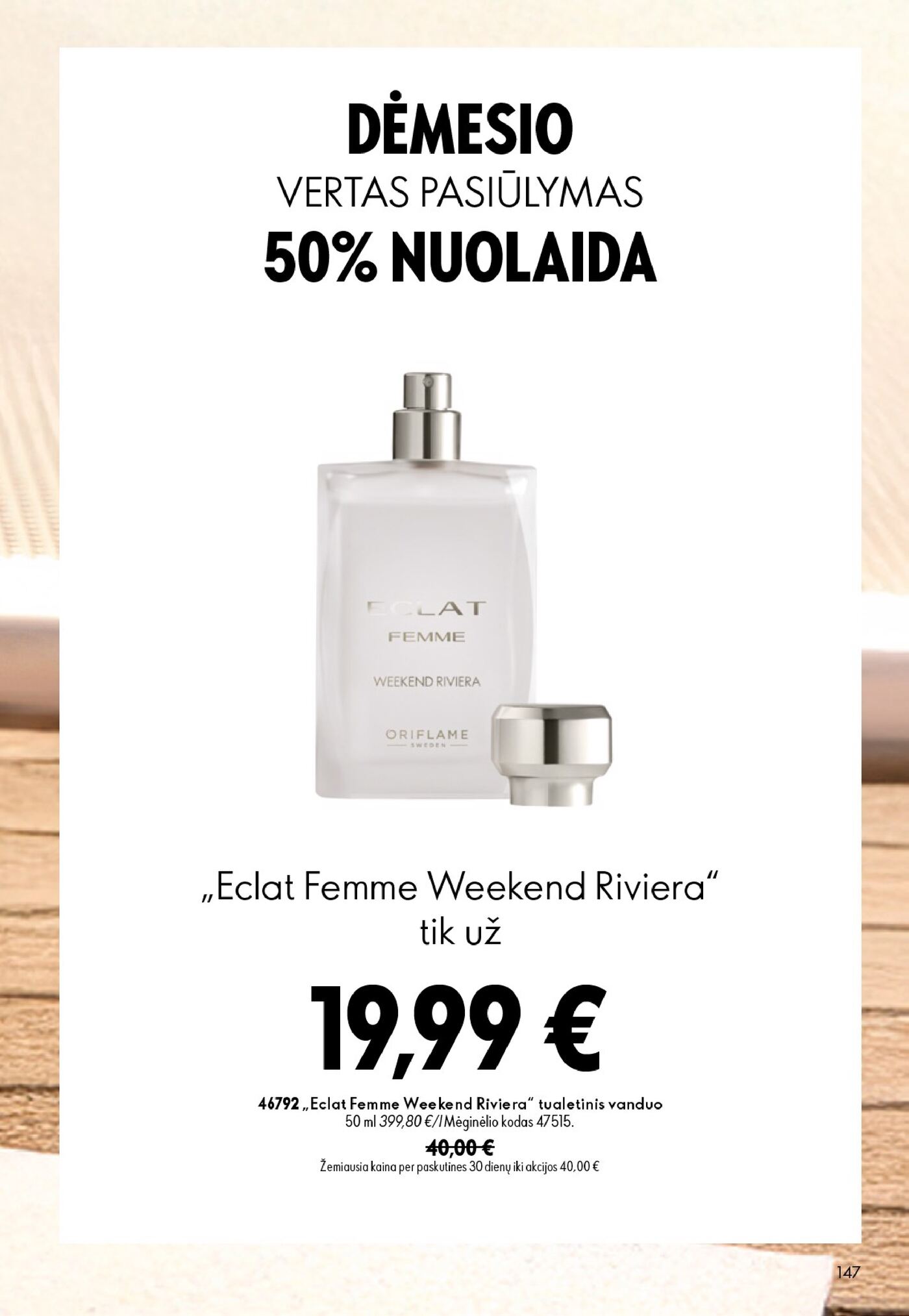 Oriflame Katalogas 13 – 147 puslapis