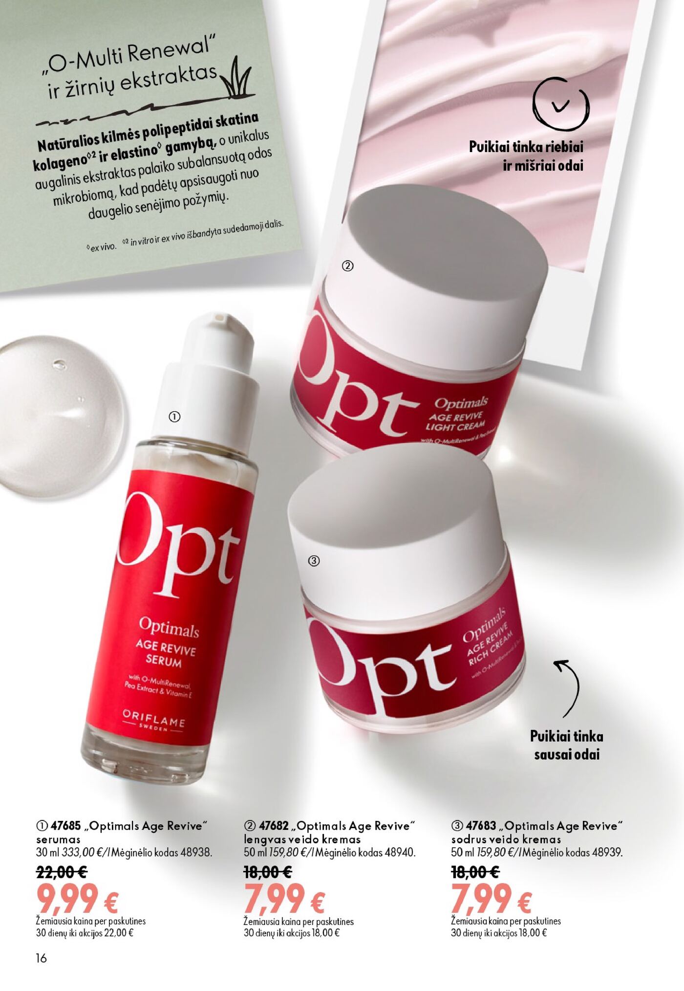 Oriflame Katalogas 13 – 16 puslapis