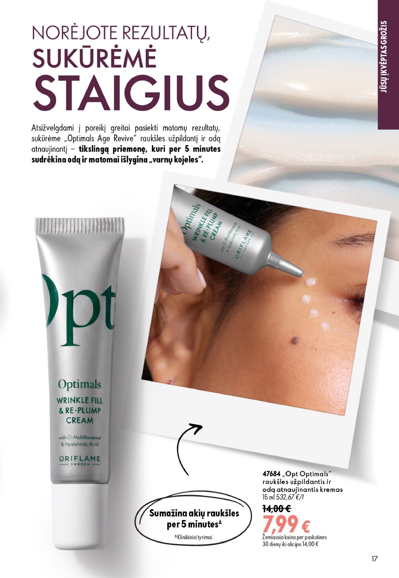 Oriflame Katalogas 13 – 17 puslapis