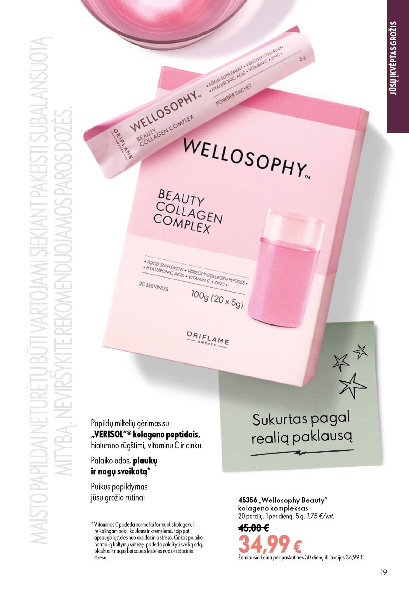 Oriflame Katalogas 13 – 19 puslapis