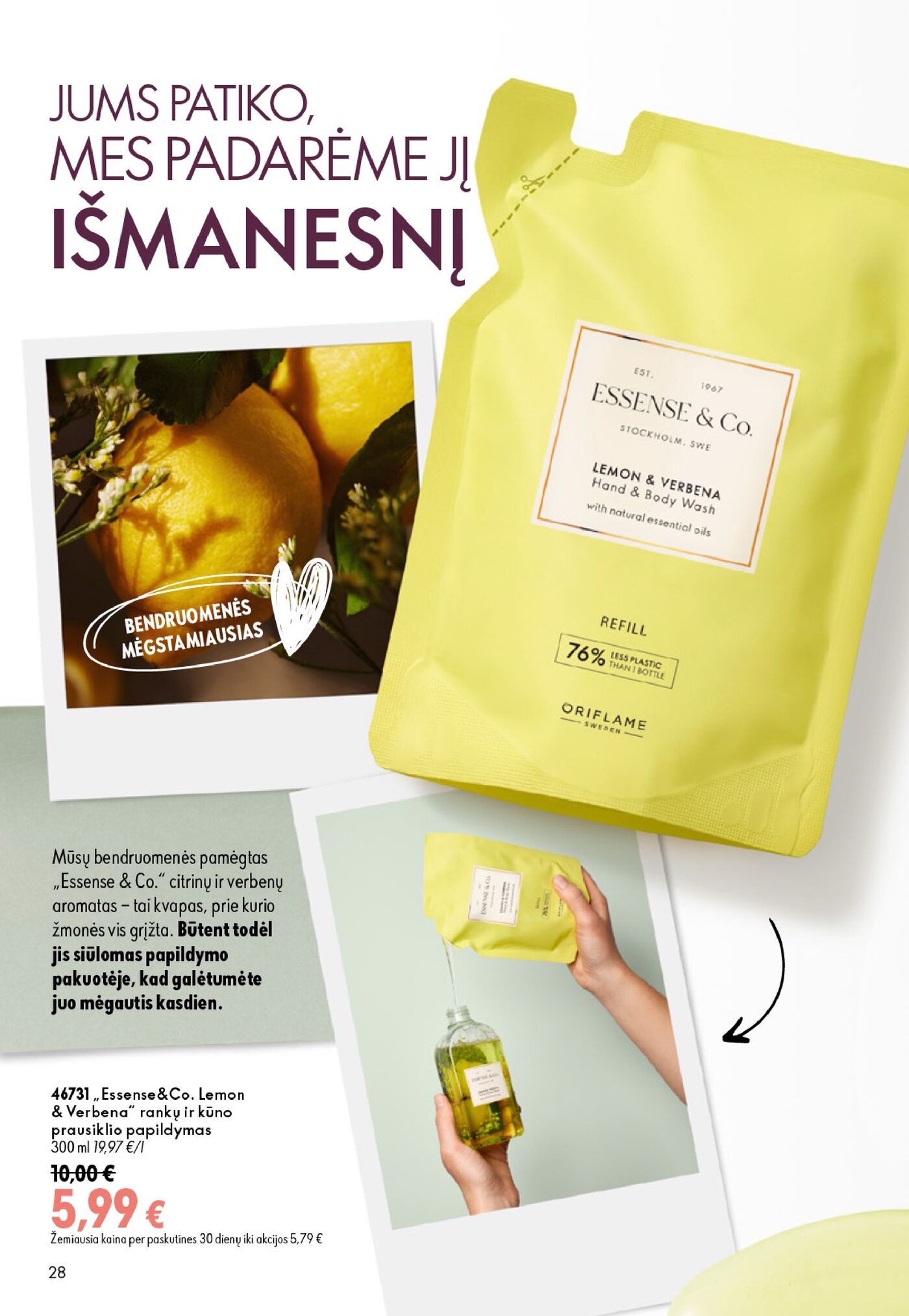 Oriflame Katalogas 13 – 28 puslapis