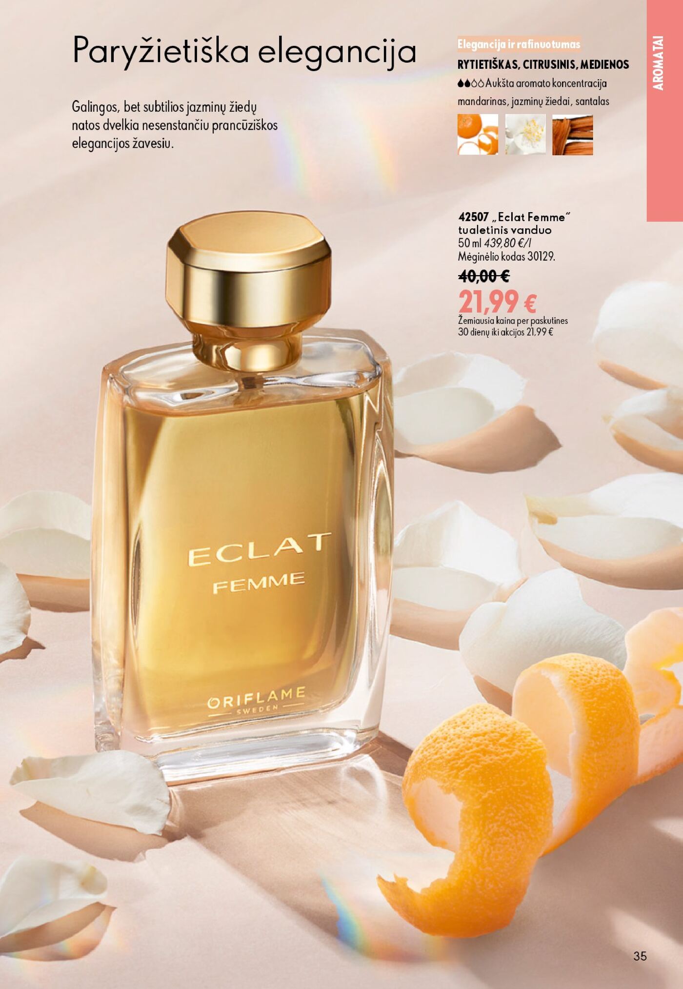 Oriflame Katalogas 13 – 35 puslapis