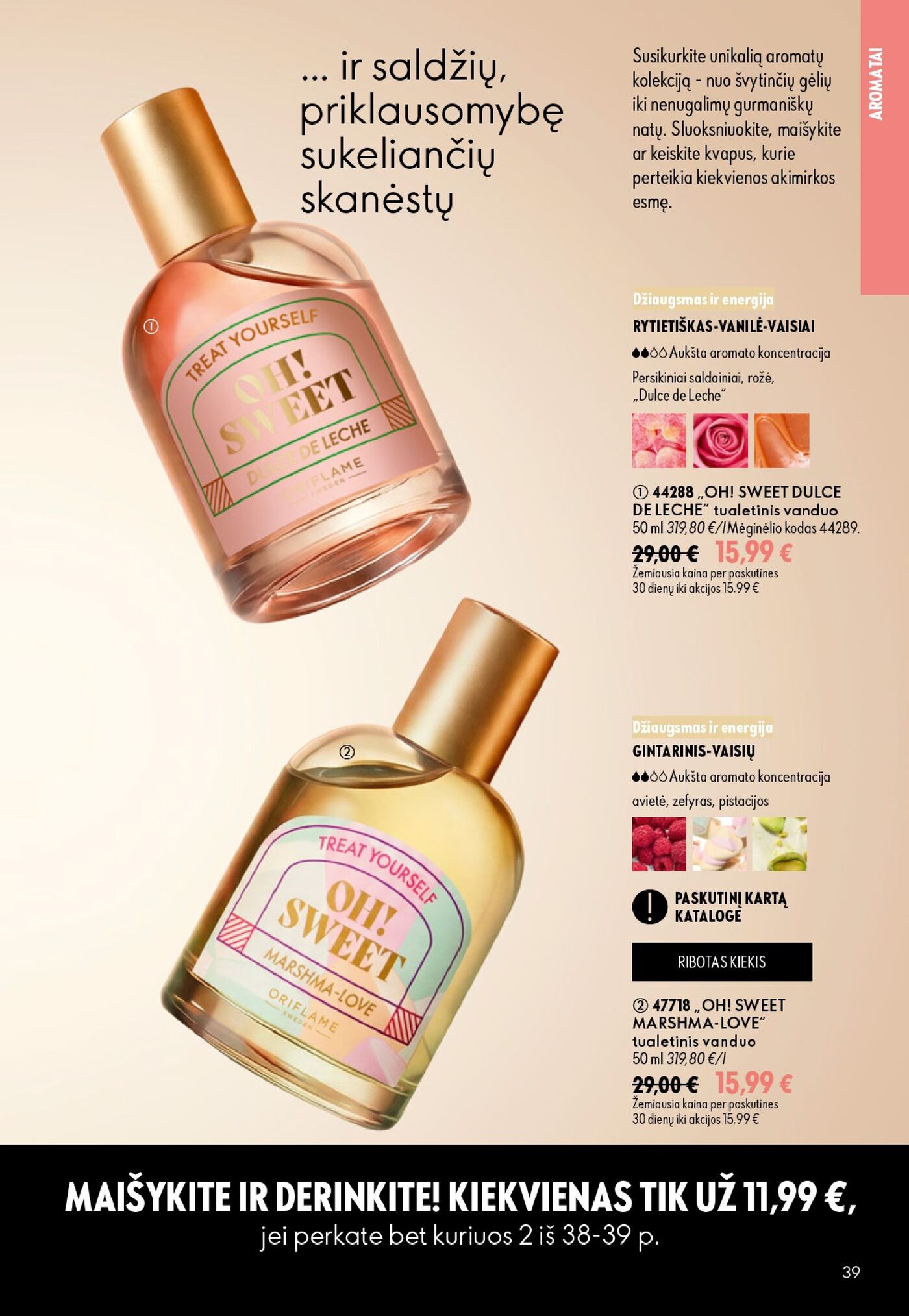 Oriflame Katalogas 13 – 39 puslapis