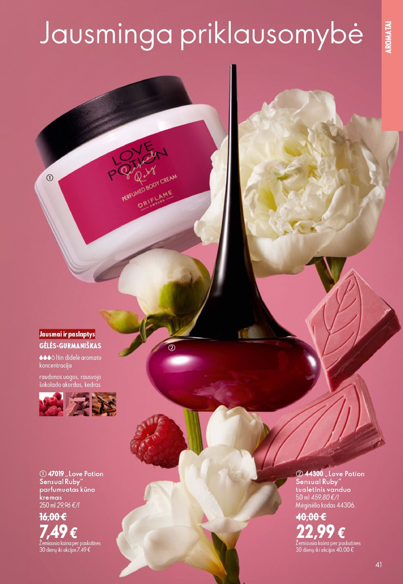 Oriflame Katalogas 13 – 41 puslapis