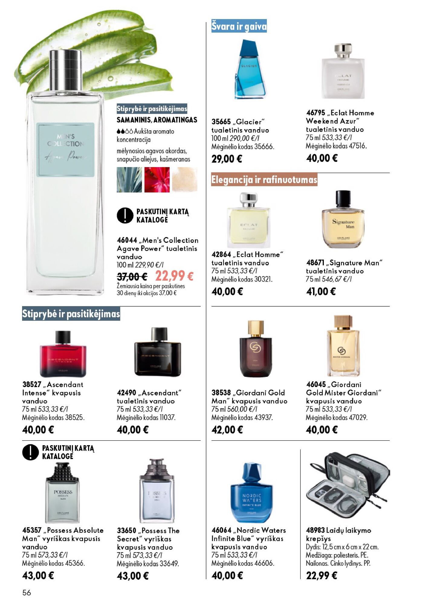 Oriflame Katalogas 13 – 56 puslapis