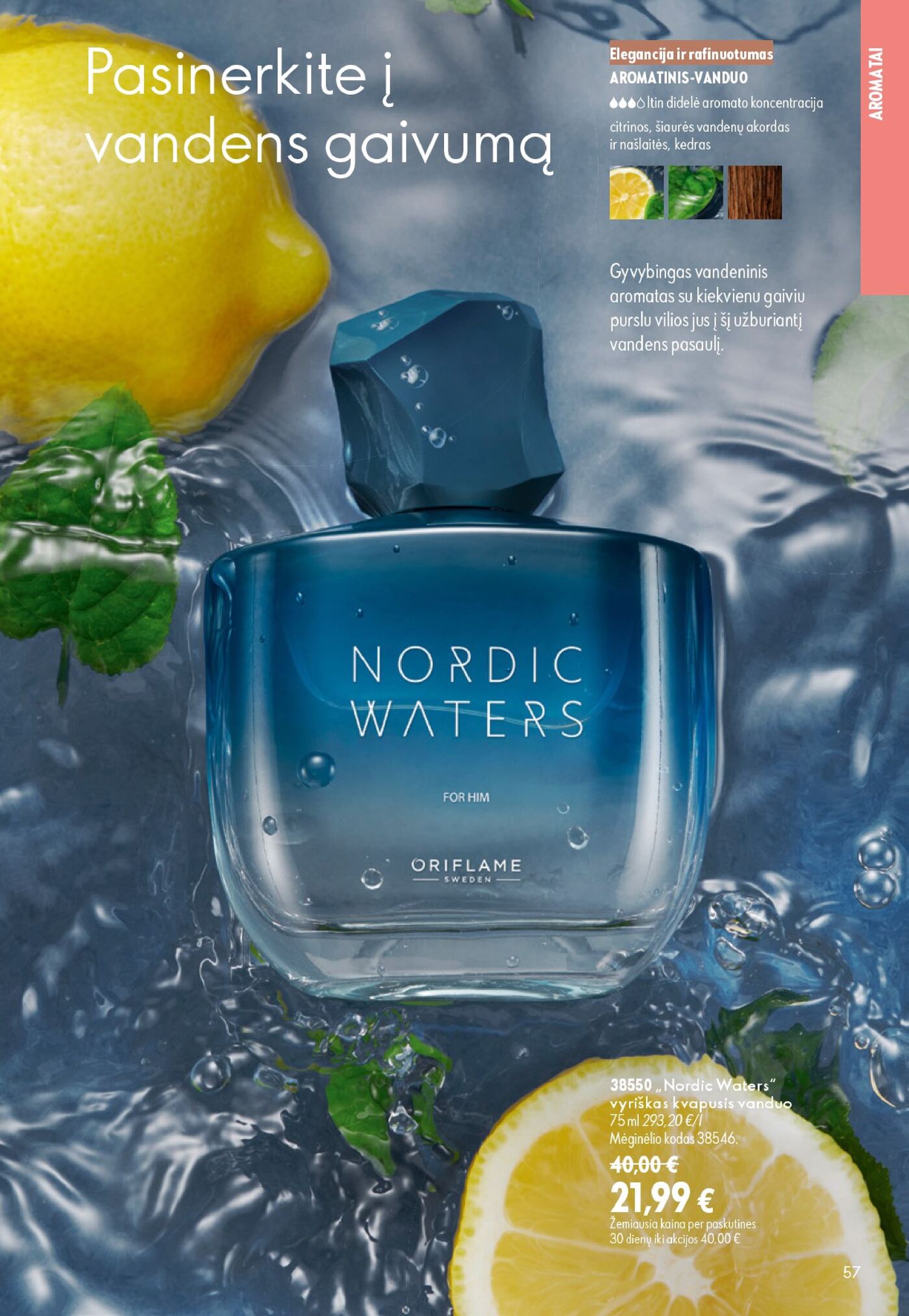 Oriflame Katalogas 13 – 57 puslapis