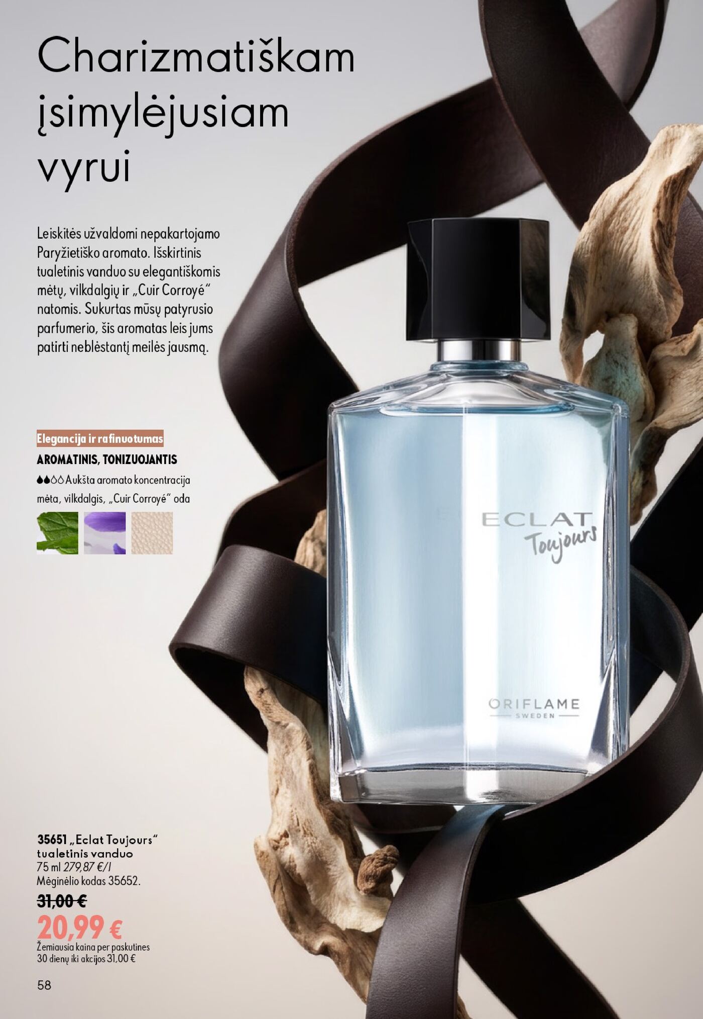 Oriflame Katalogas 13 – 58 puslapis
