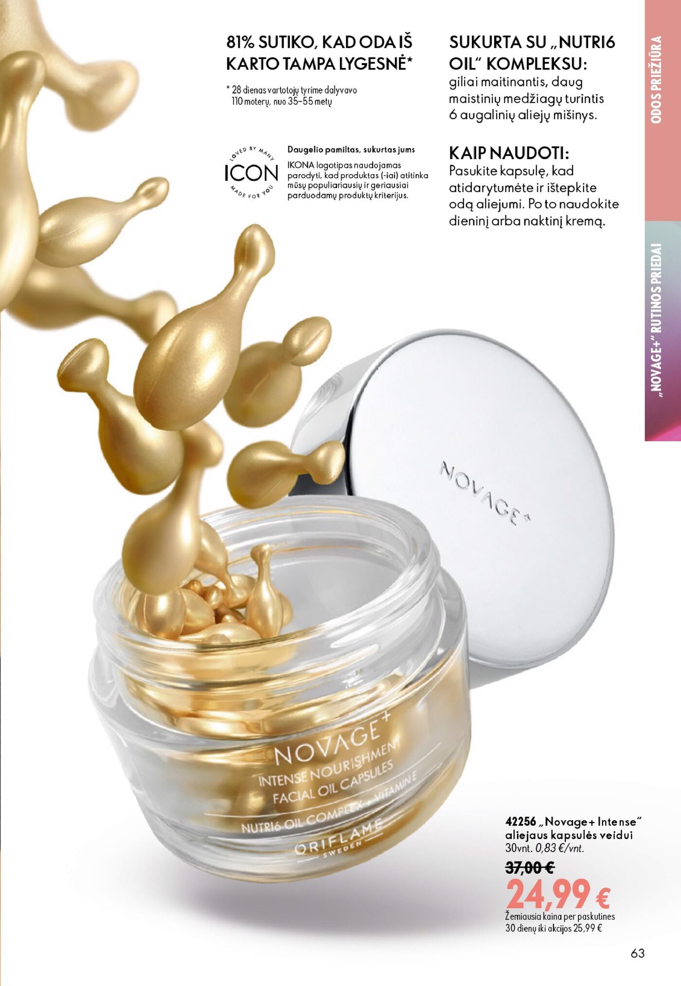 Oriflame Katalogas 13 – 63 puslapis