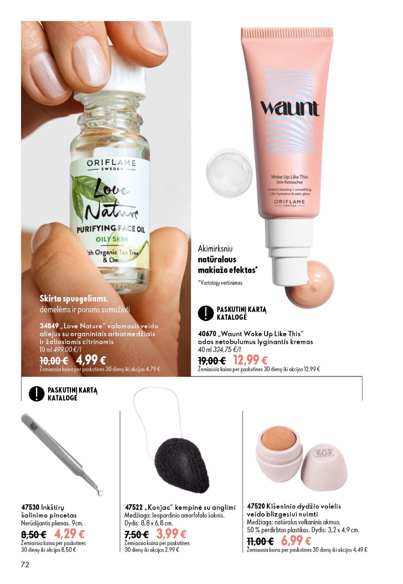 Oriflame Katalogas 13 – 72 puslapis