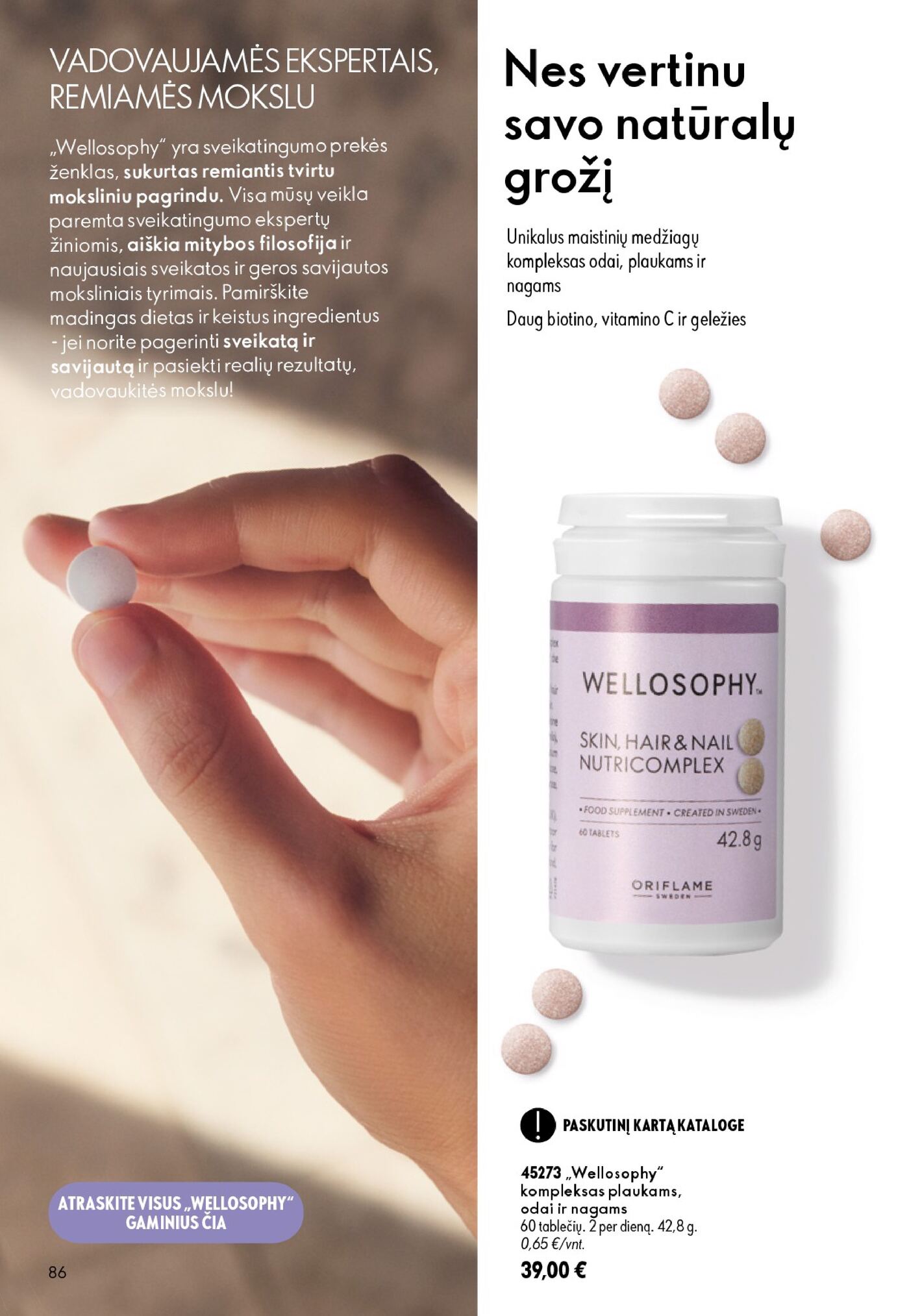 Oriflame Katalogas 13 – 86 puslapis