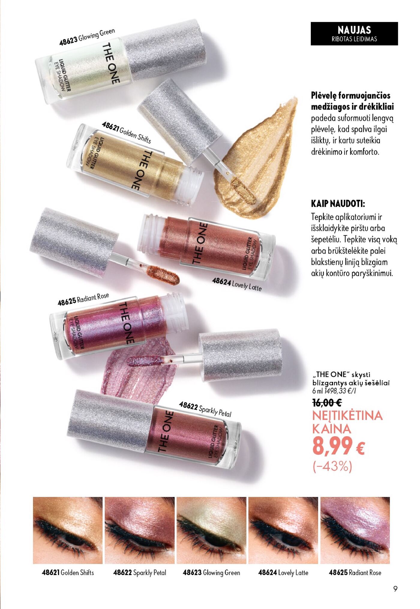 Oriflame Katalogas 13 – 9 puslapis