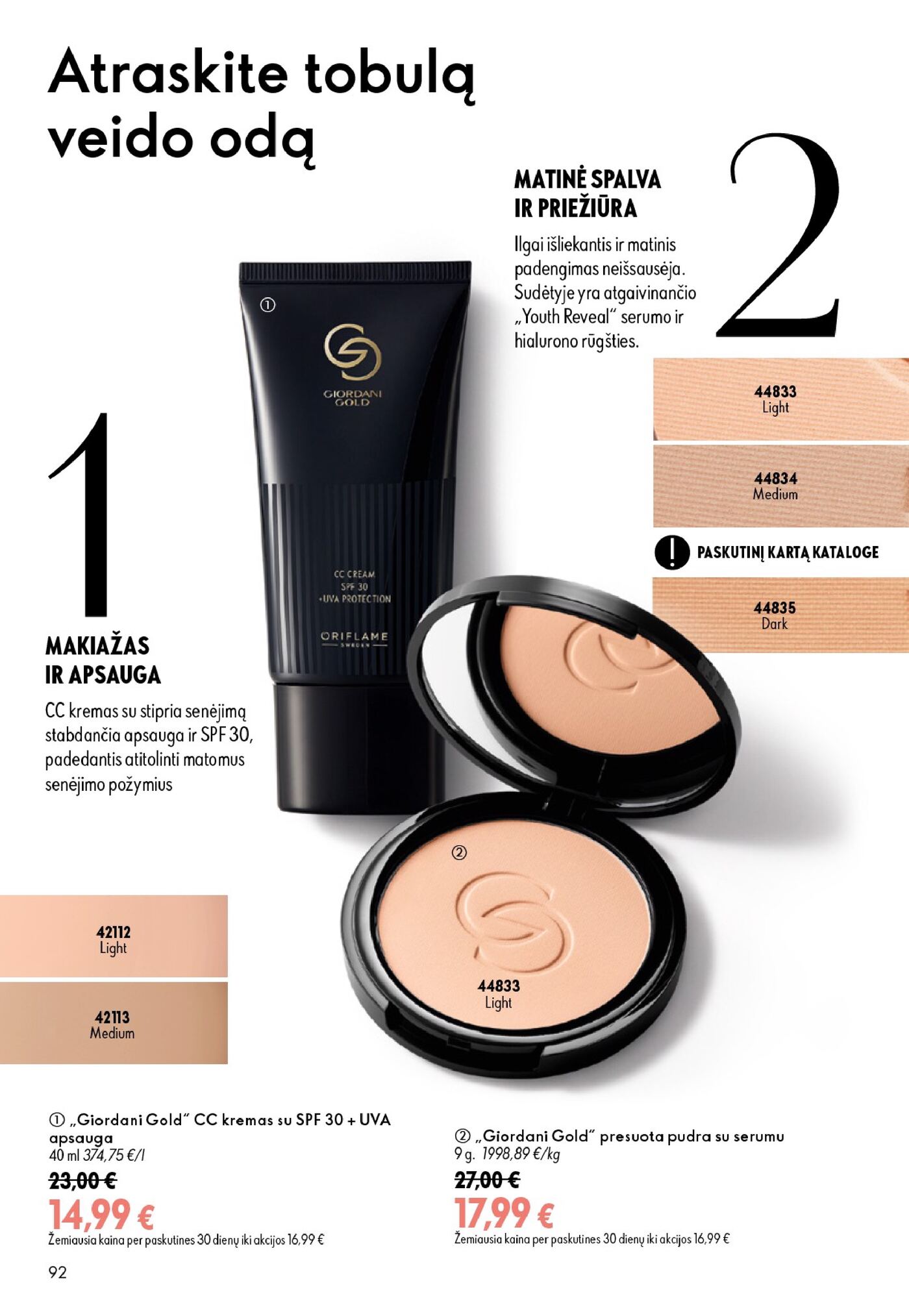 Oriflame Katalogas 13 – 92 puslapis
