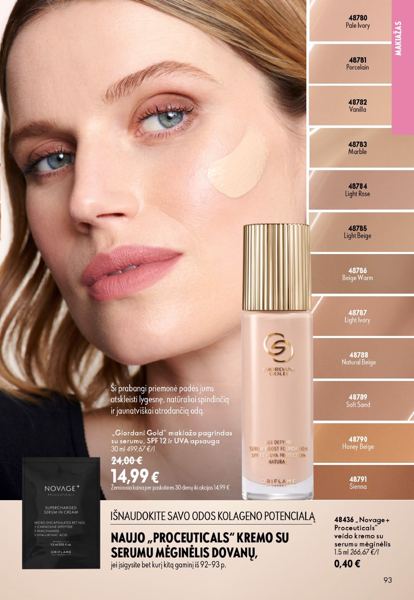 Oriflame Katalogas 13 – 93 puslapis