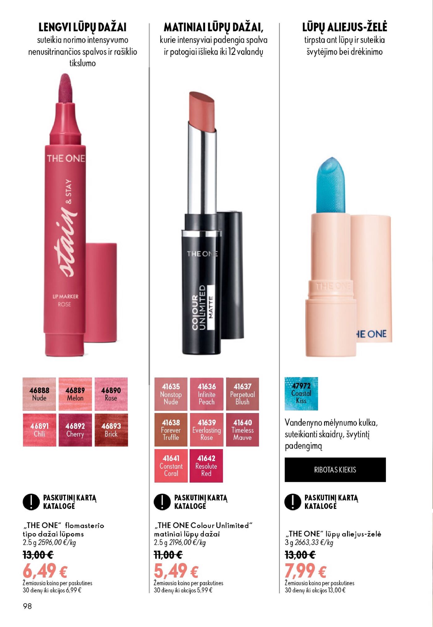 Oriflame Katalogas 13 – 98 puslapis