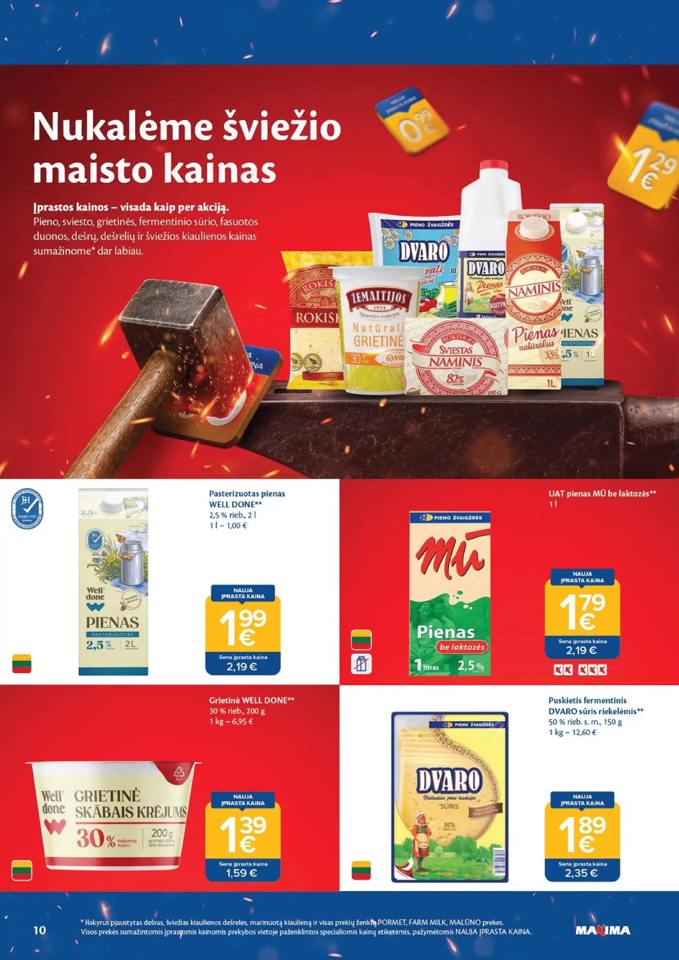 Naujas Maxima nuolaidų leidinys - AČIŪ savaitinis leidinys Nr. 34 – 10 puslapis