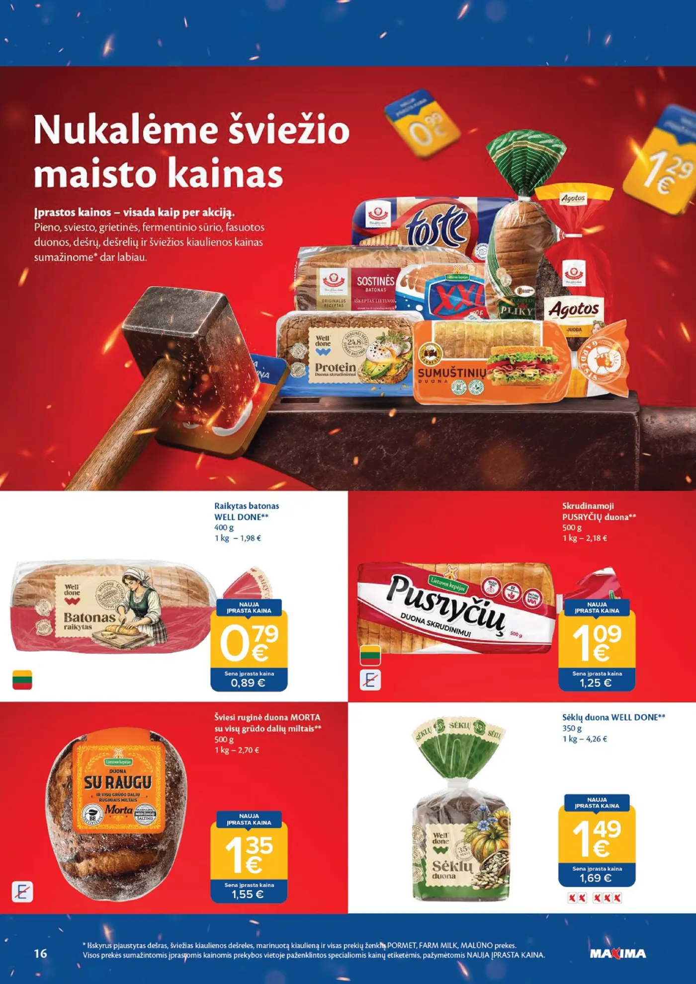 Naujas Maxima nuolaidų leidinys - AČIŪ savaitinis leidinys Nr. 34 – 16 puslapis