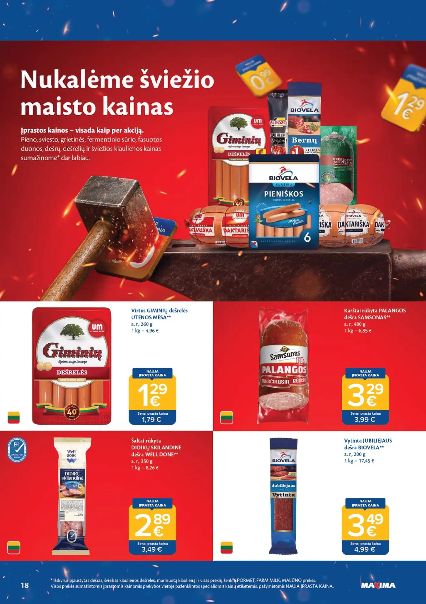 Naujas Maxima nuolaidų leidinys - AČIŪ savaitinis leidinys Nr. 34 – 18 puslapis