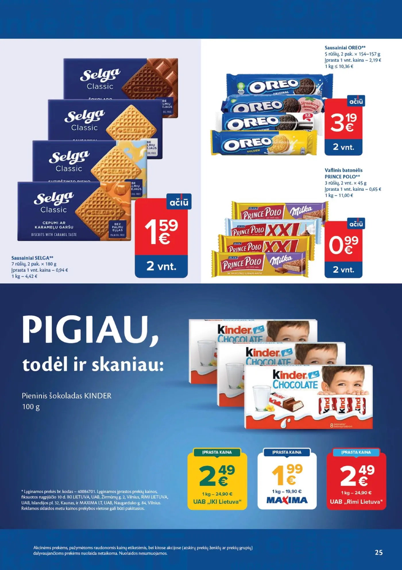 Naujas Maxima nuolaidų leidinys - AČIŪ savaitinis leidinys Nr. 34 – 25 puslapis