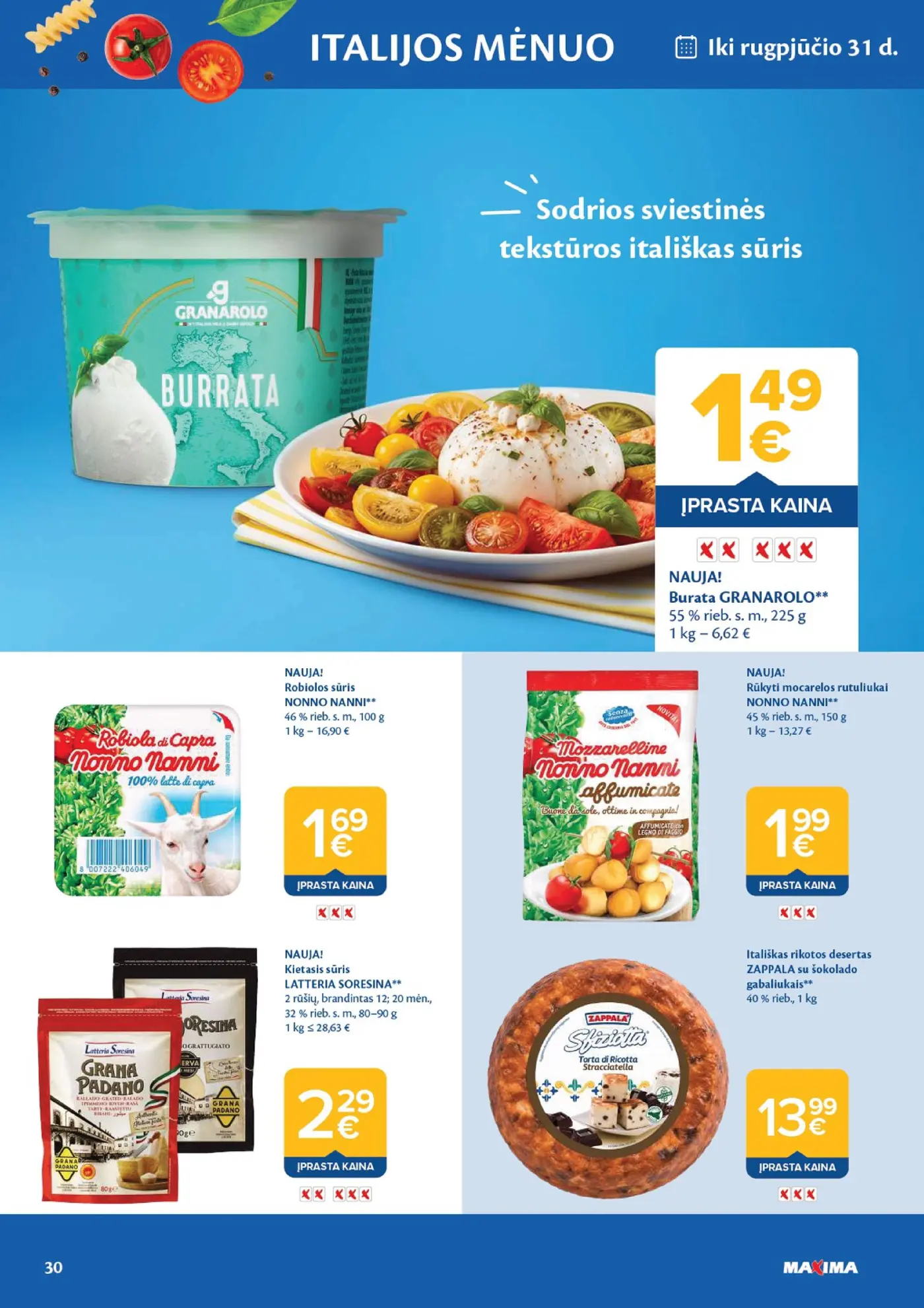 Naujas Maxima nuolaidų leidinys - AČIŪ savaitinis leidinys Nr. 34 – 30 puslapis