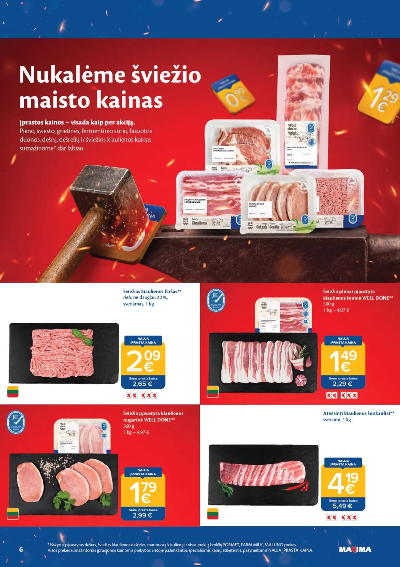 Naujas Maxima nuolaidų leidinys - AČIŪ savaitinis leidinys Nr. 34 – 6 puslapis