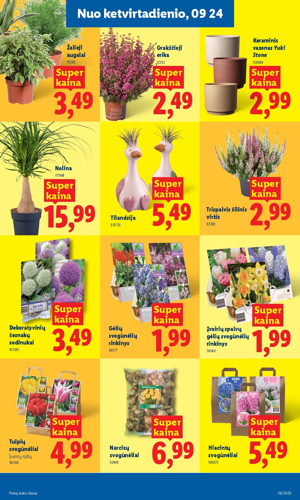 Naujas Lidl nuolaidų leidinys - MAISTO PREKIŲ PASIŪLYMAI Nr.39 – 17 puslapis