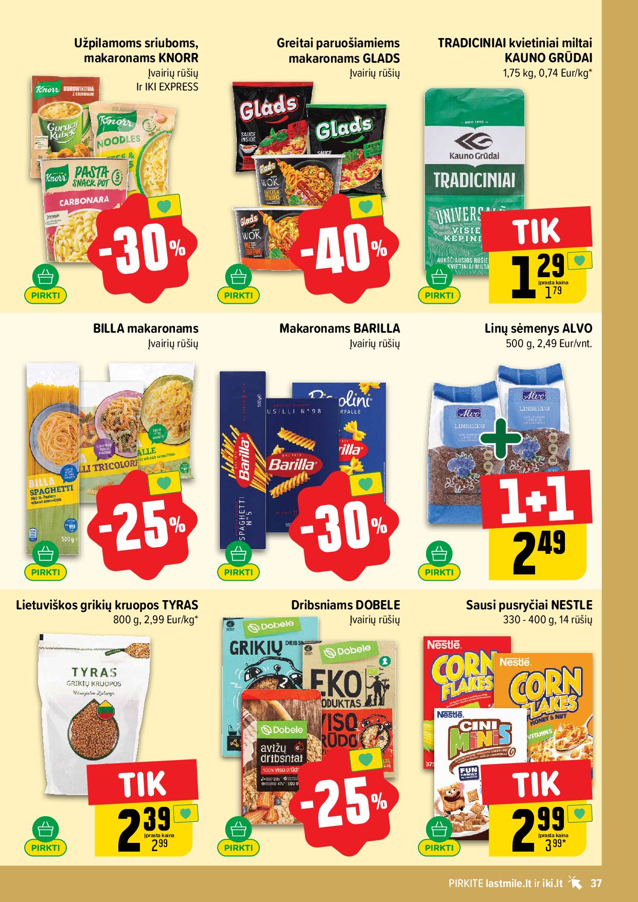 IKI Kainų leidinys Nr. 39 – 37 puslapis