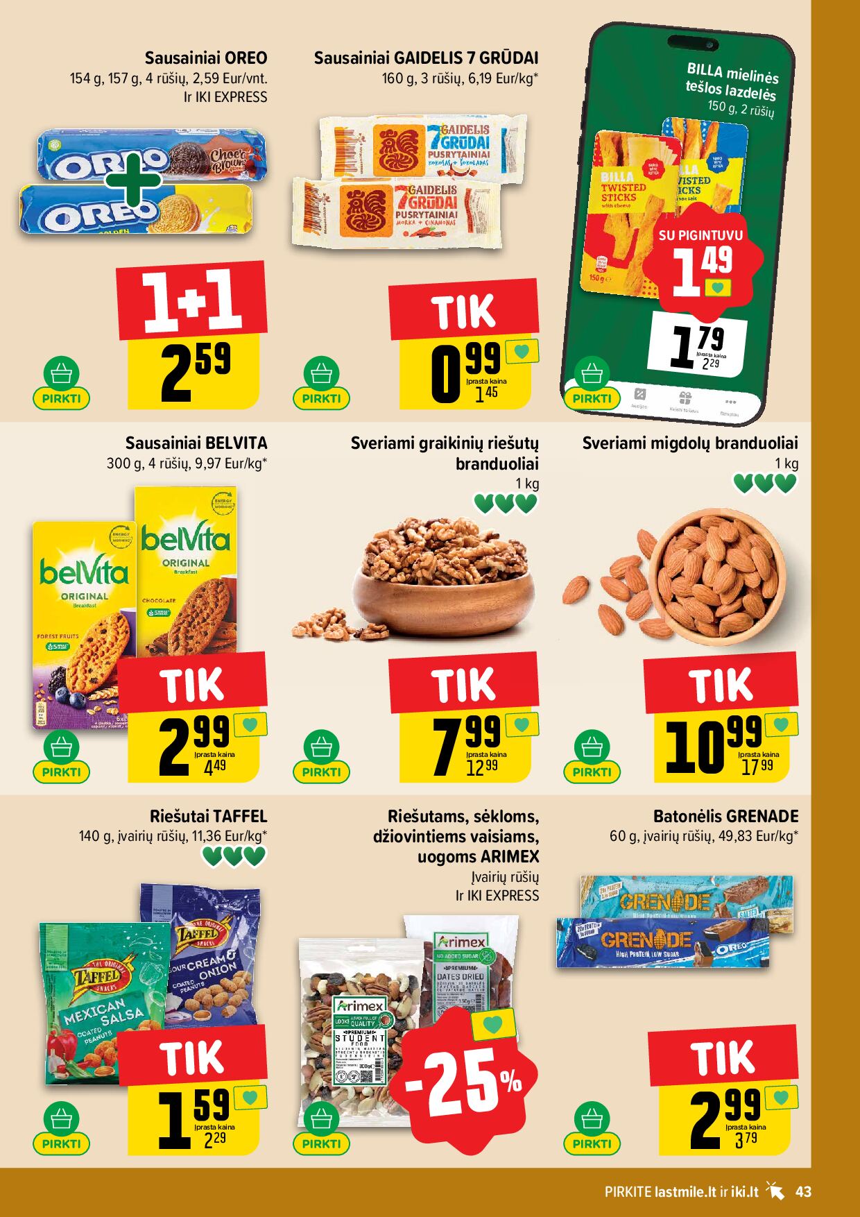 IKI Kainų leidinys Nr. 39 – 43 puslapis