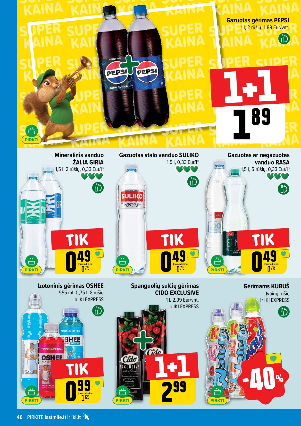 IKI Kainų leidinys Nr. 39 – 46 puslapis