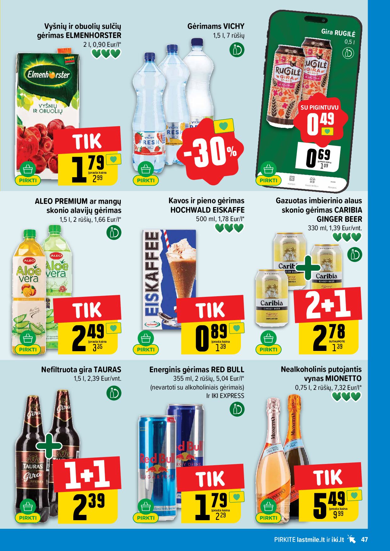IKI Kainų leidinys Nr. 39 – 47 puslapis