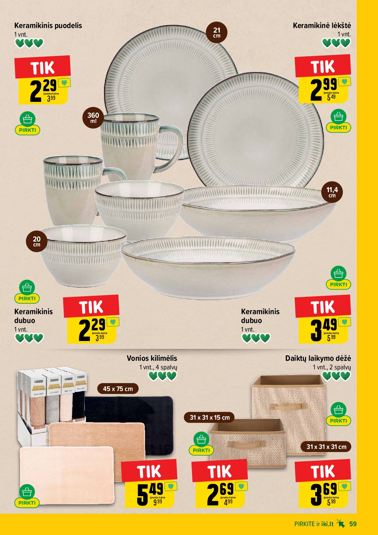 IKI Kainų leidinys Nr. 39 – 59 puslapis